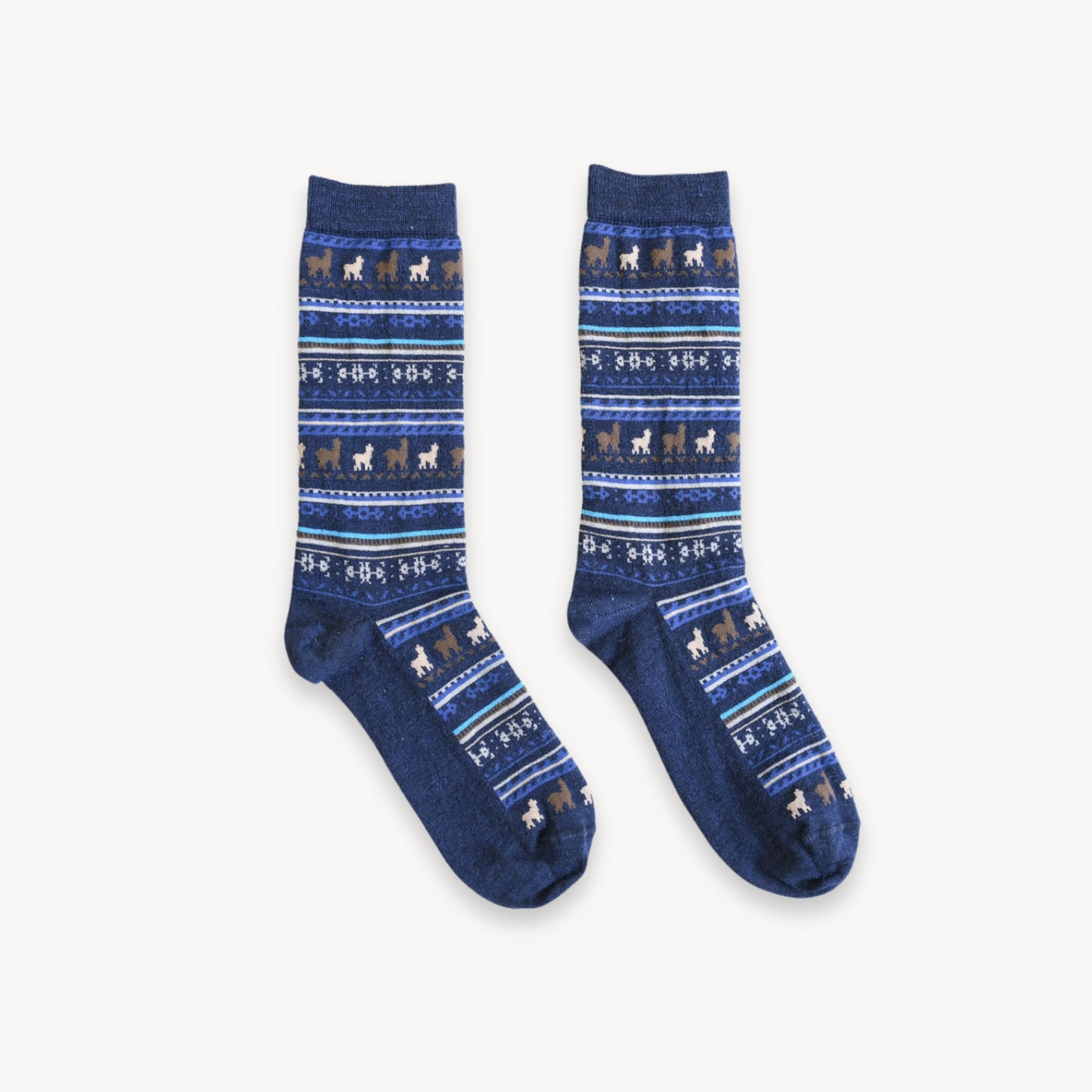 POKOLOKO Print Socks #color_space-blue-print
