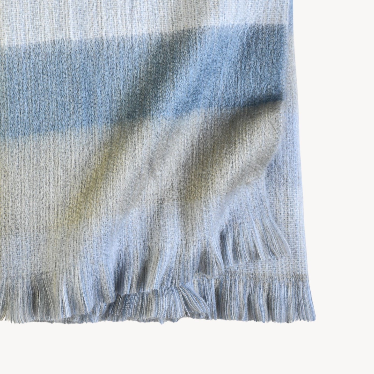 POKOLOKO Multi Mood Fringed Alpaca Blanket #color_mussel-mood