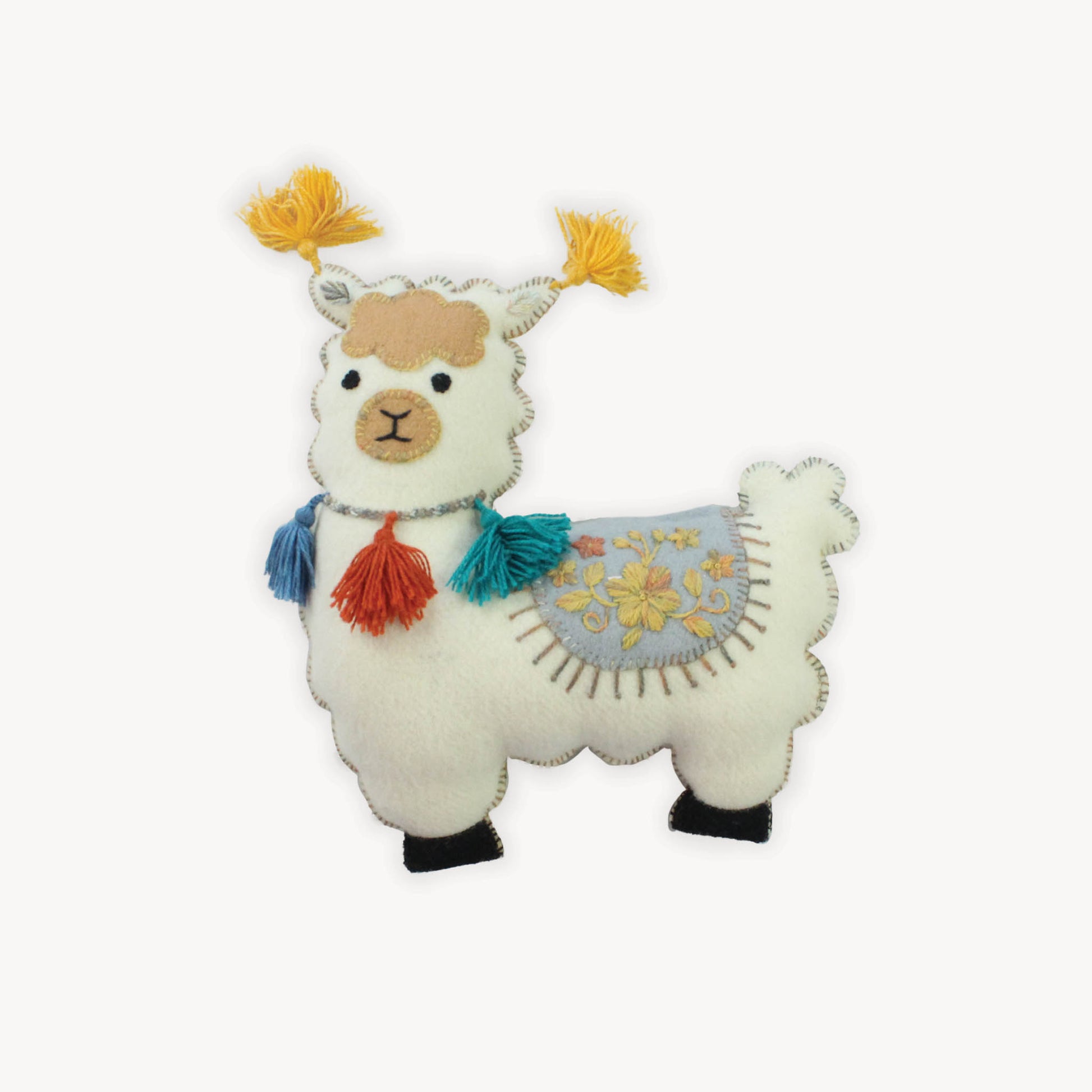 POKOLOKO Embroidered Alpaca Pillow #color_embroidered-ivory