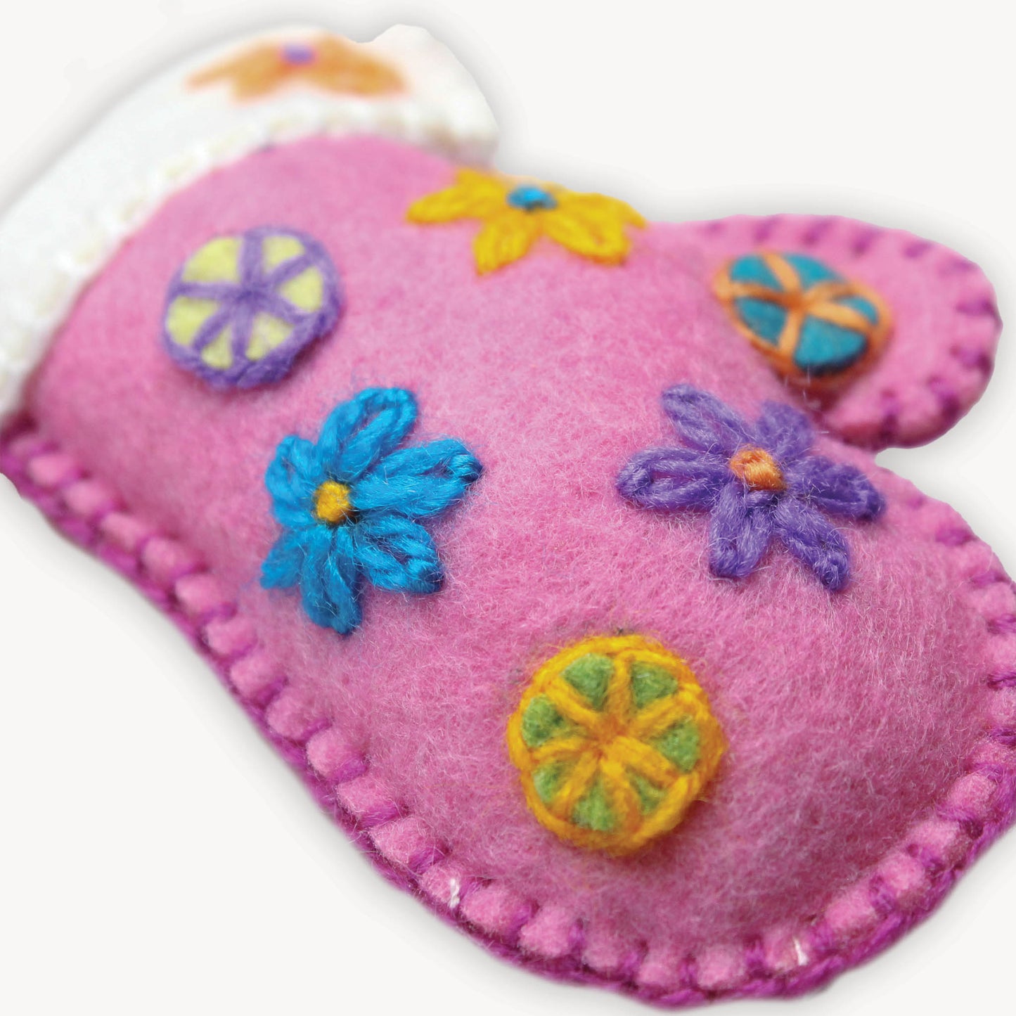 POKOLOKO Hand-Embroidered Ornament #color_embroidered-mitten