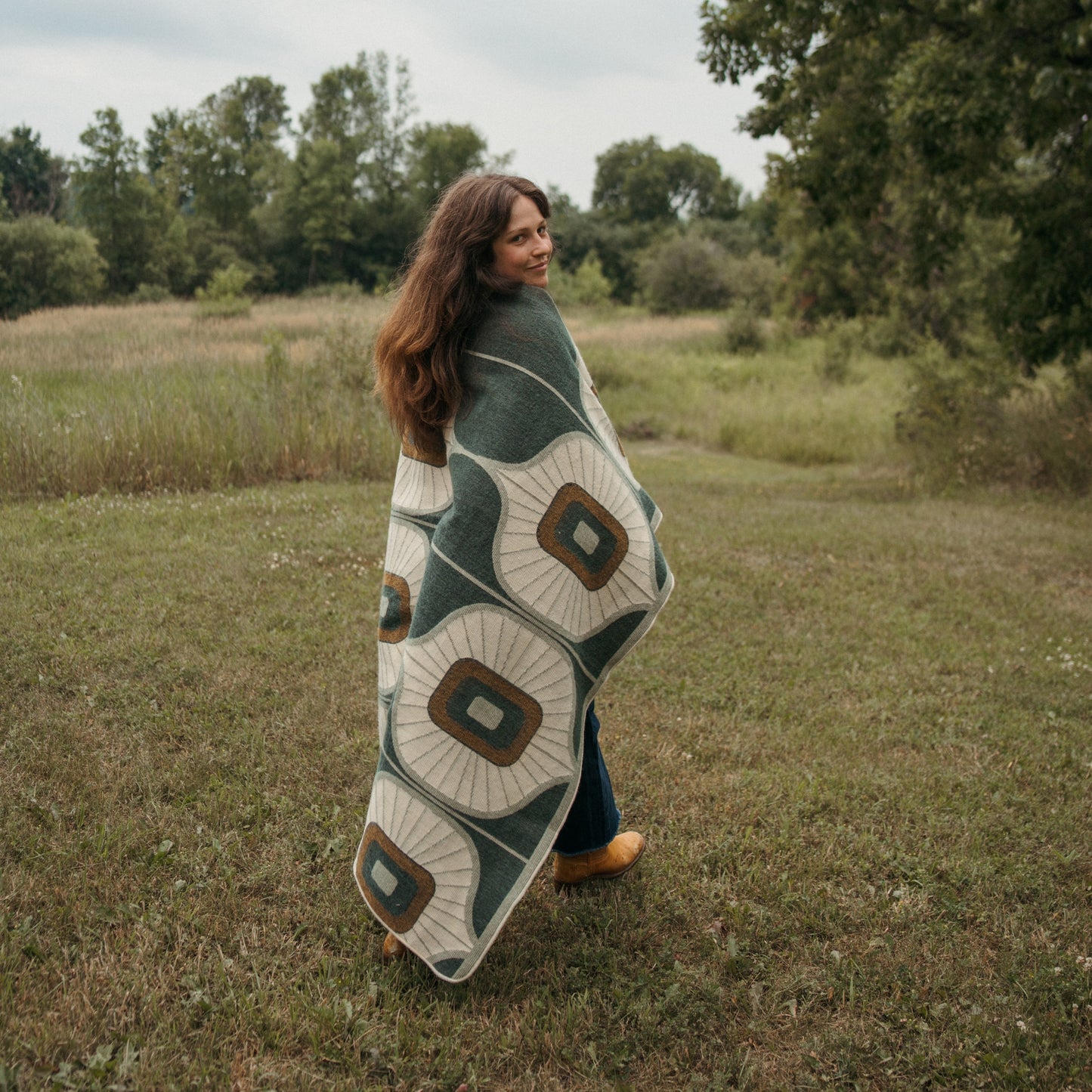 POKOLOKO Southwest Blanket #color_midcentury