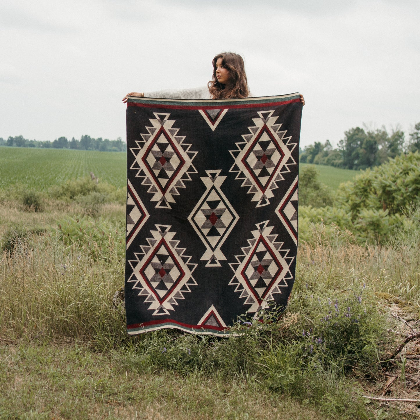POKOLOKO Southwest Blanket #color_merida