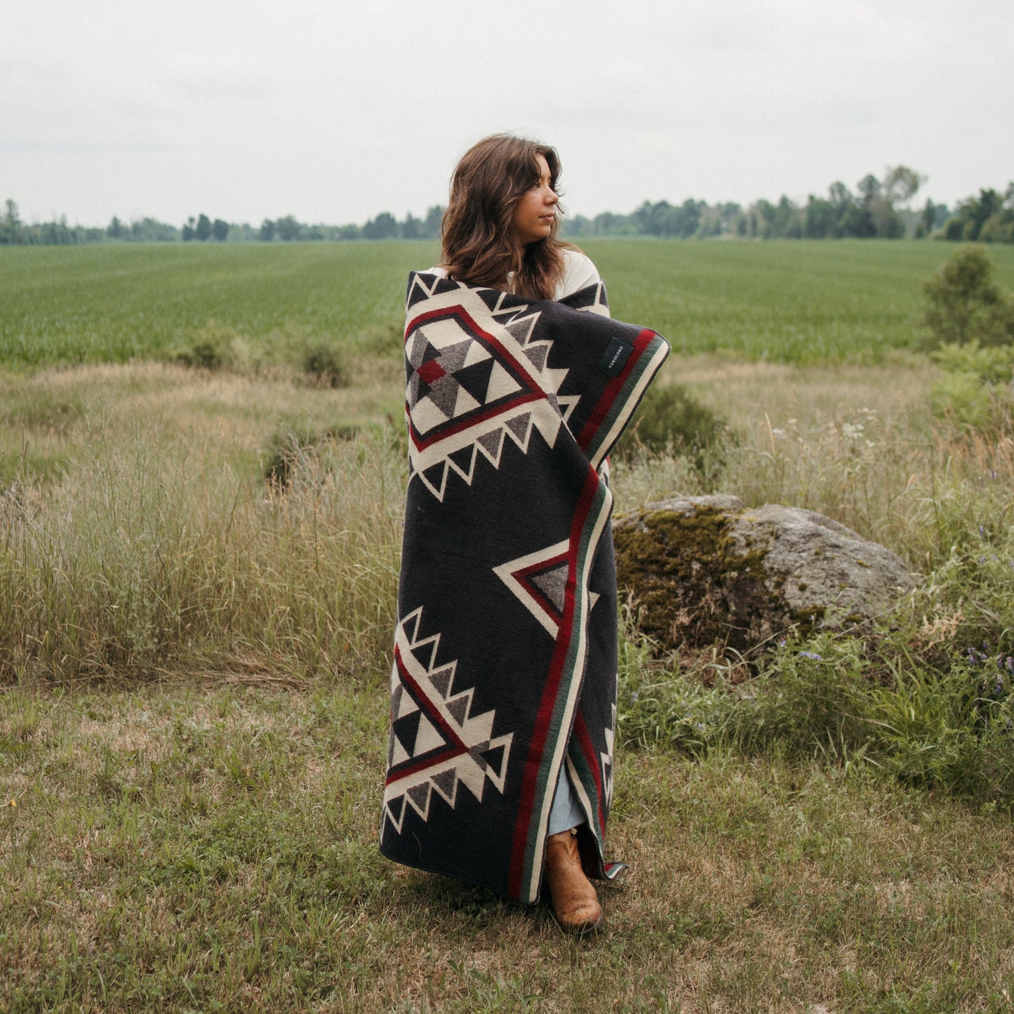 POKOLOKO Southwest Blanket #color_merida