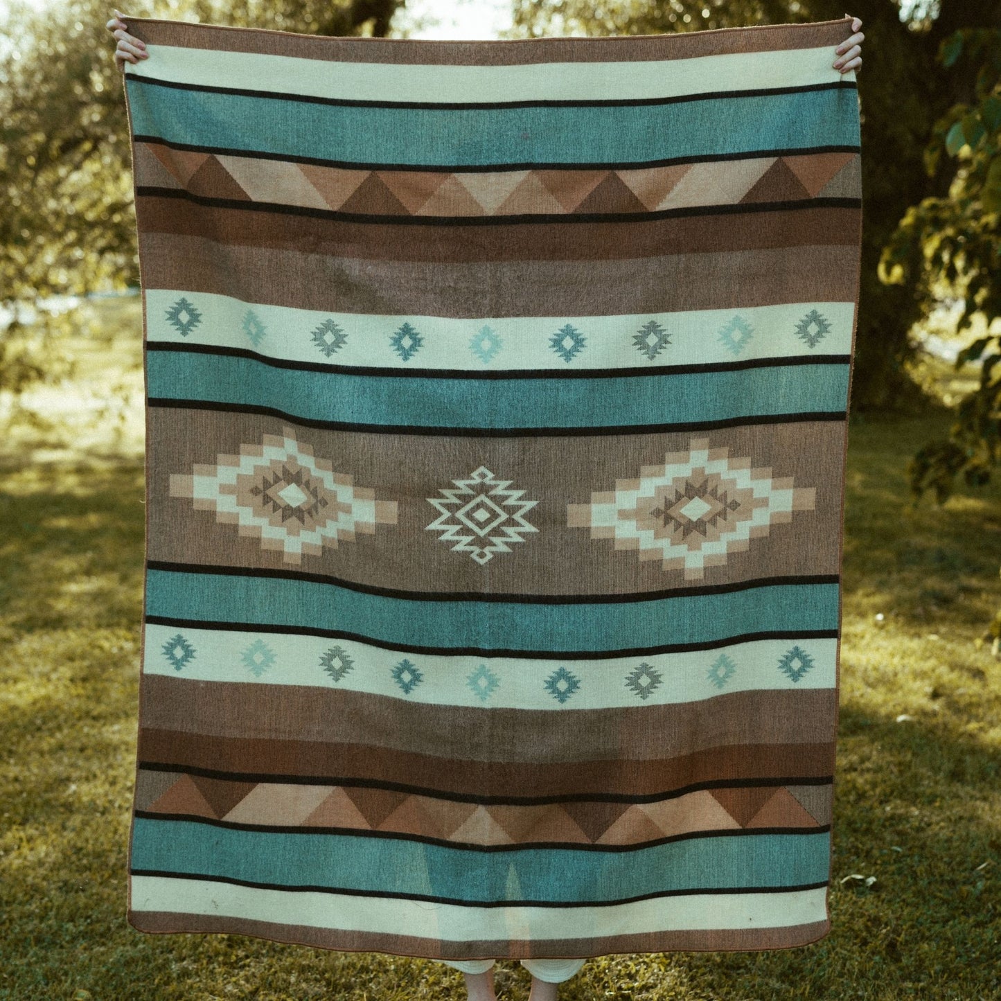 POKOLOKO Southwest Blanket #color_river-valley