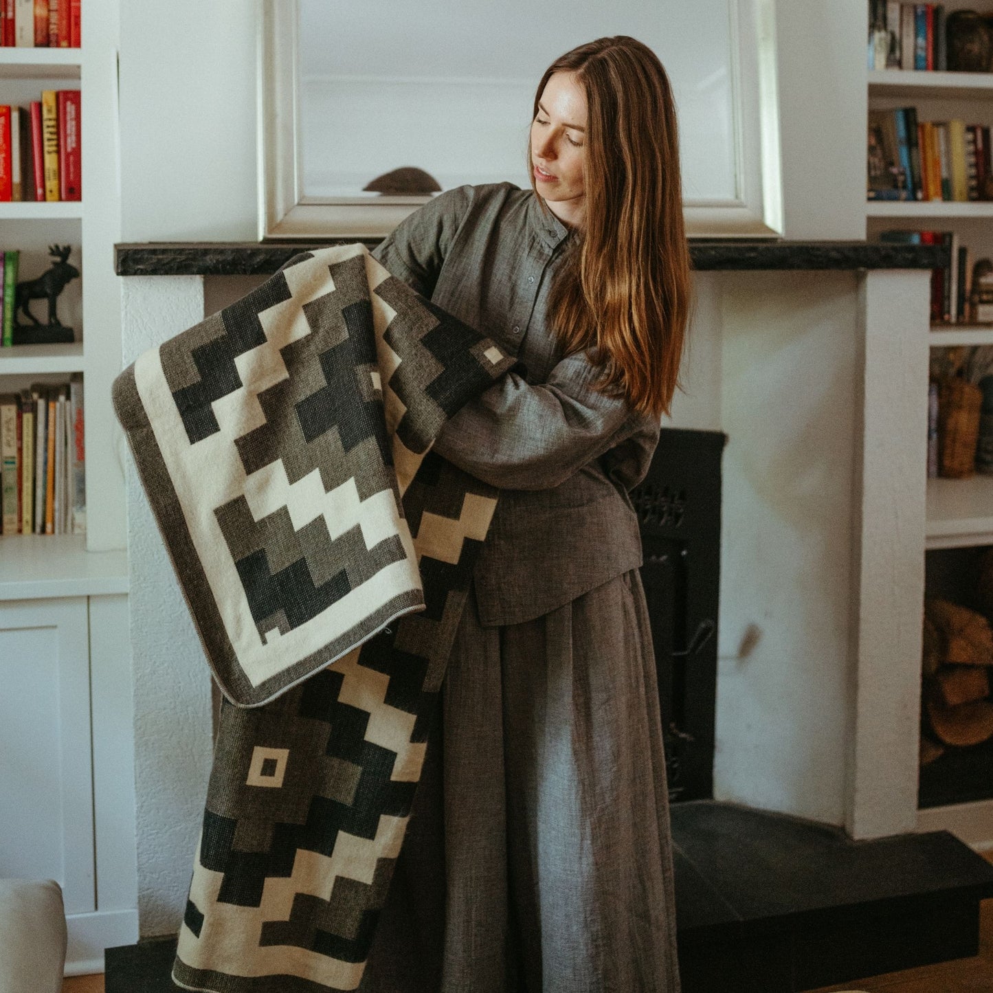 POKOLOKO Southwest Blanket #color_rocky