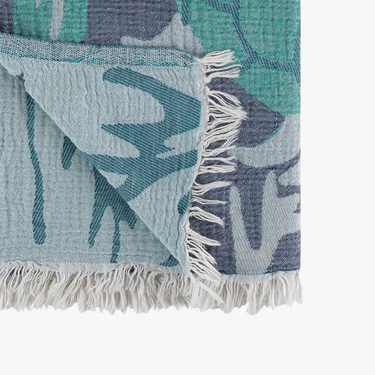 Crinkle Tropical Fish Towel