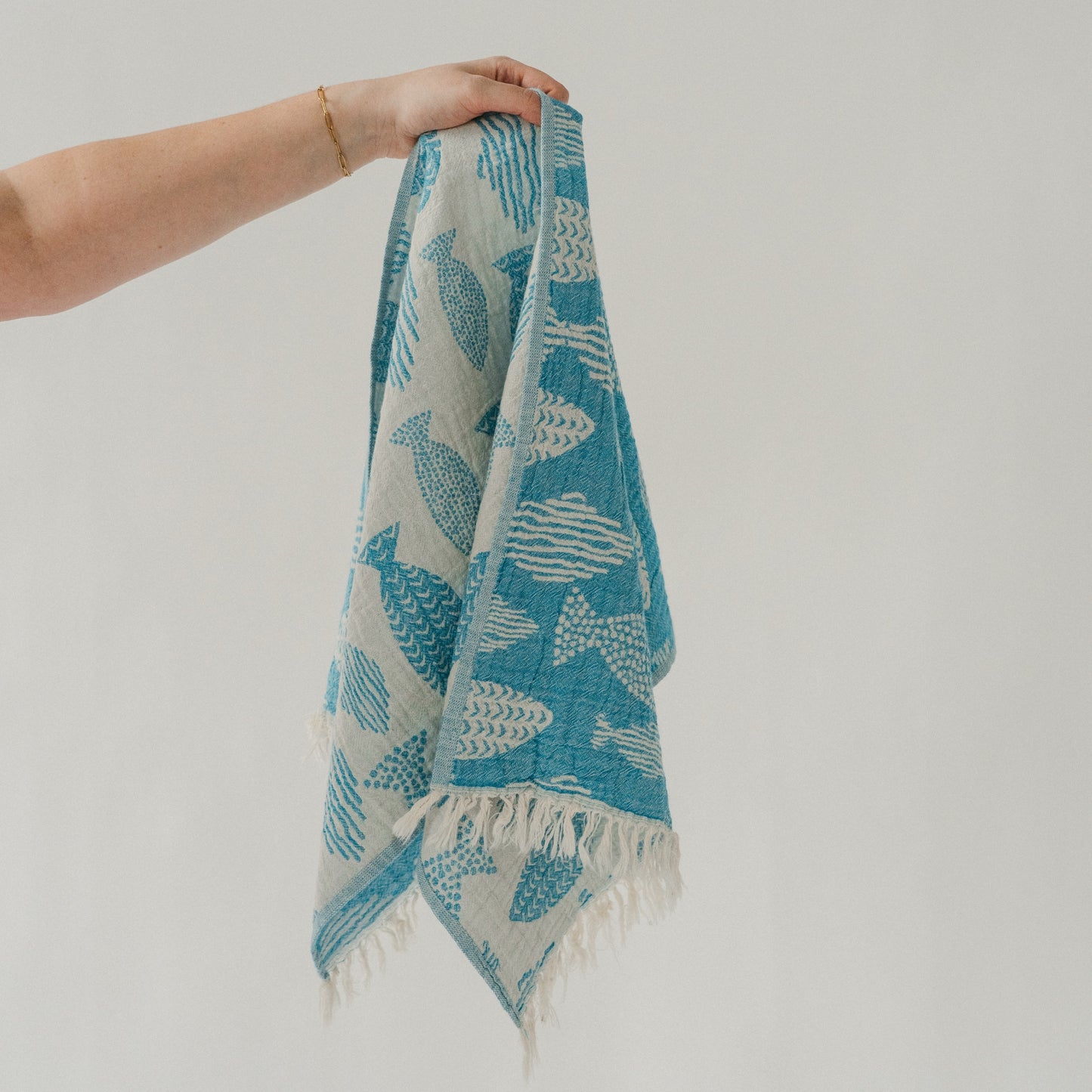 Saltwater Fish Hand Towel