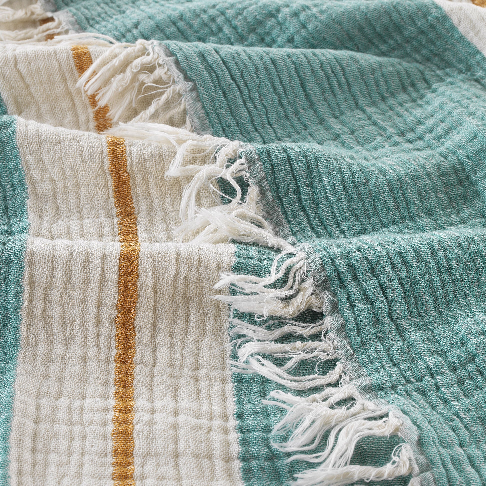 Crinkle Towel POKOLOKO #color_lagoon
