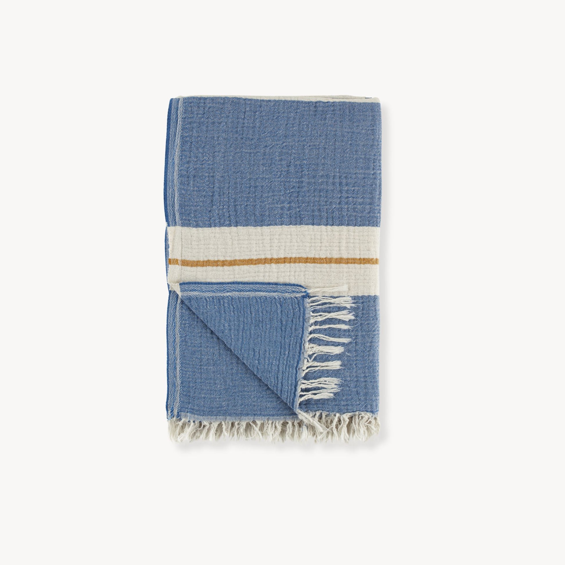 Crinkle Towel POKOLOKO #color_royal-blue