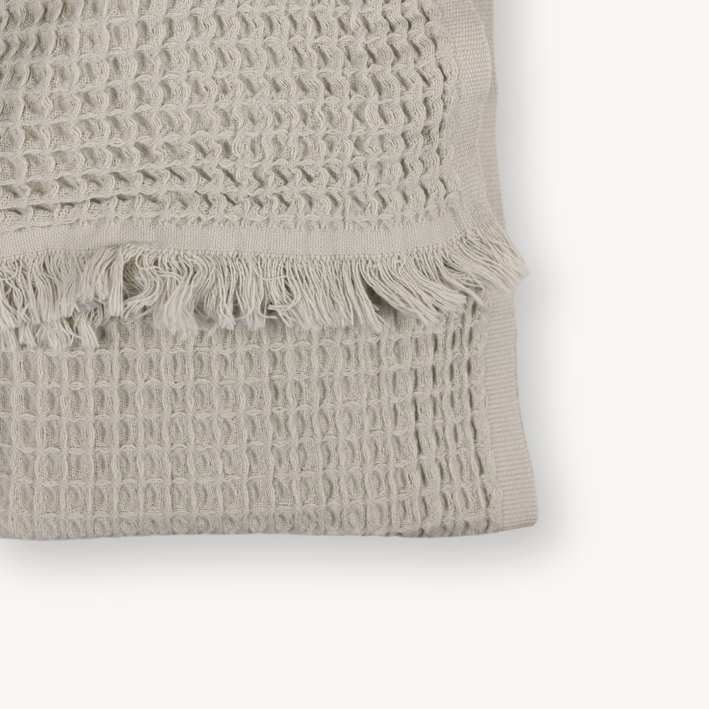 POKOLOKO French Waffle Towel #color_latte