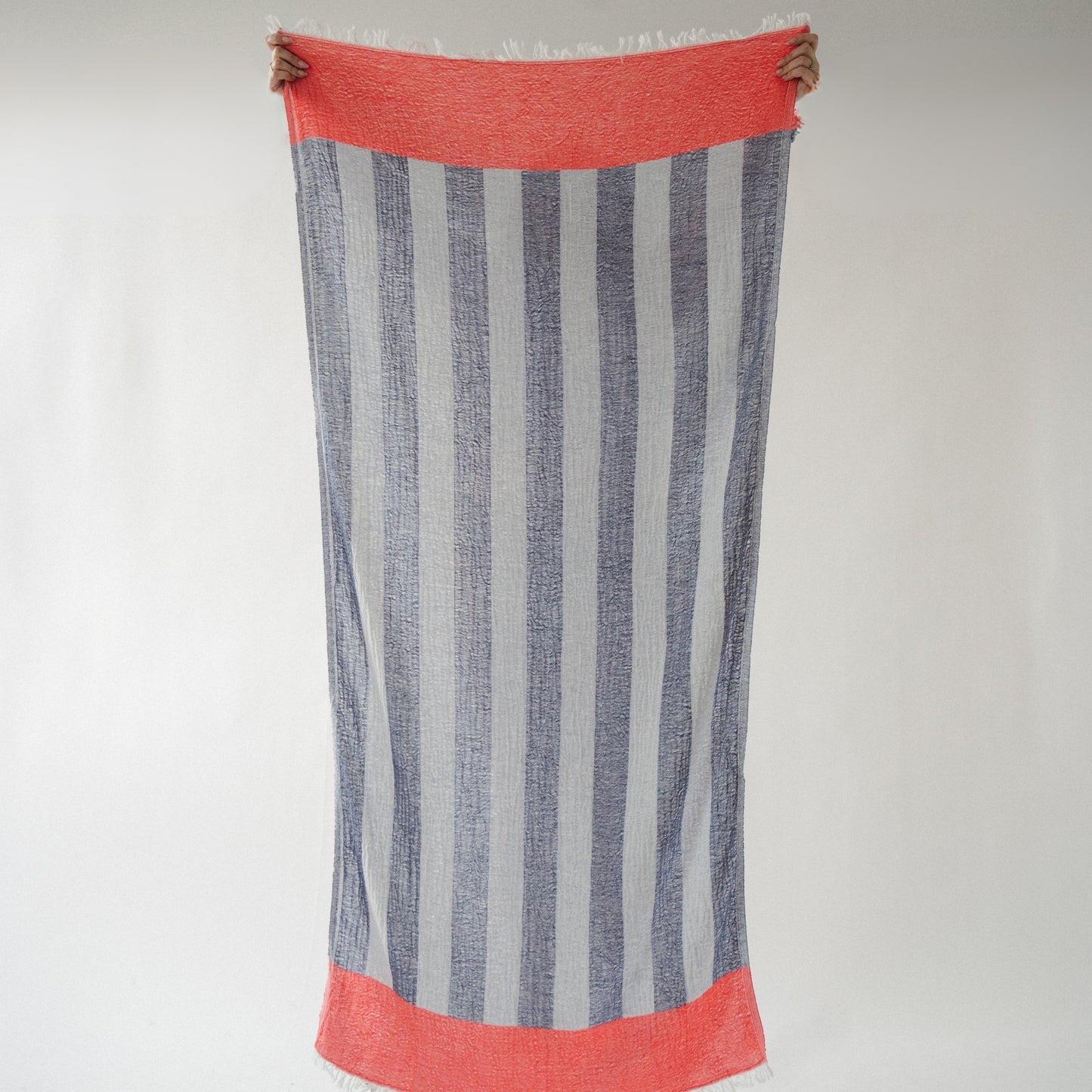 POKOLOKO Boardwalk Towel #color_vermillion-denim-boardwalk