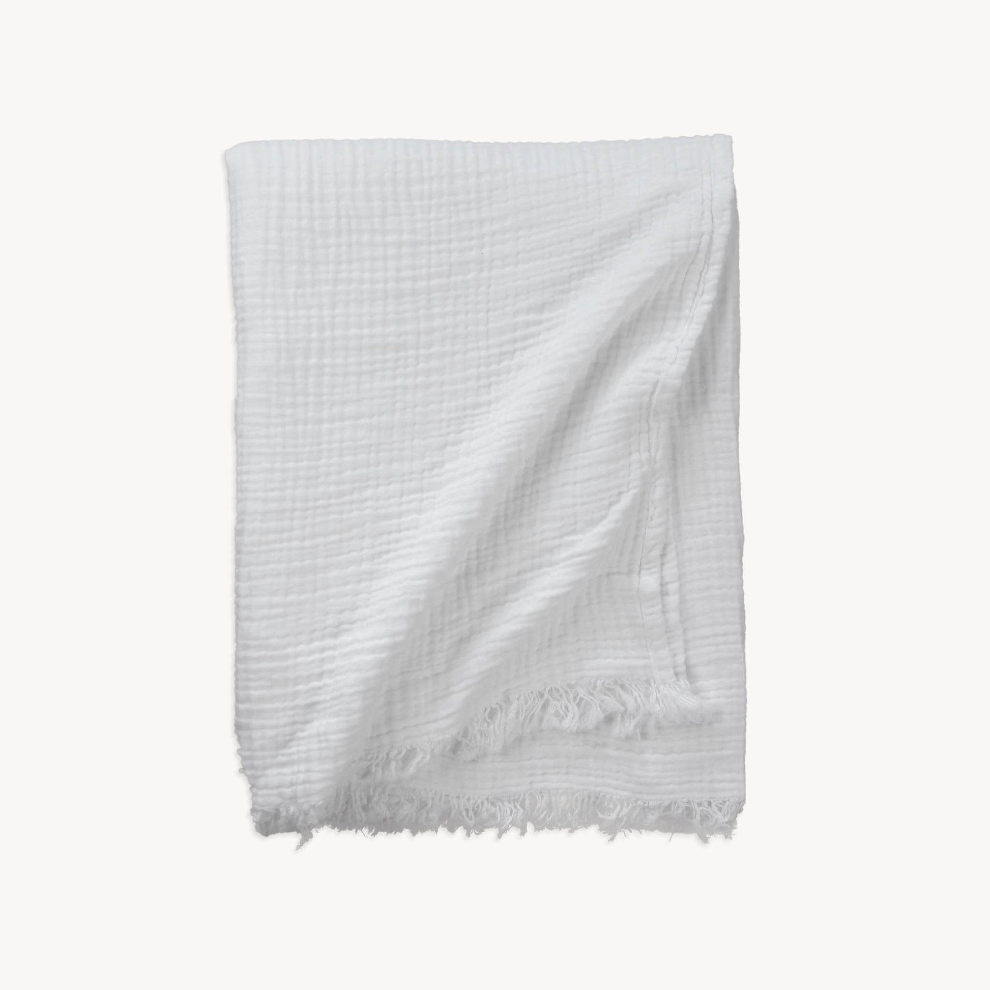 POKOLOKO Crinkle Bed Covers #color_white-crinkle