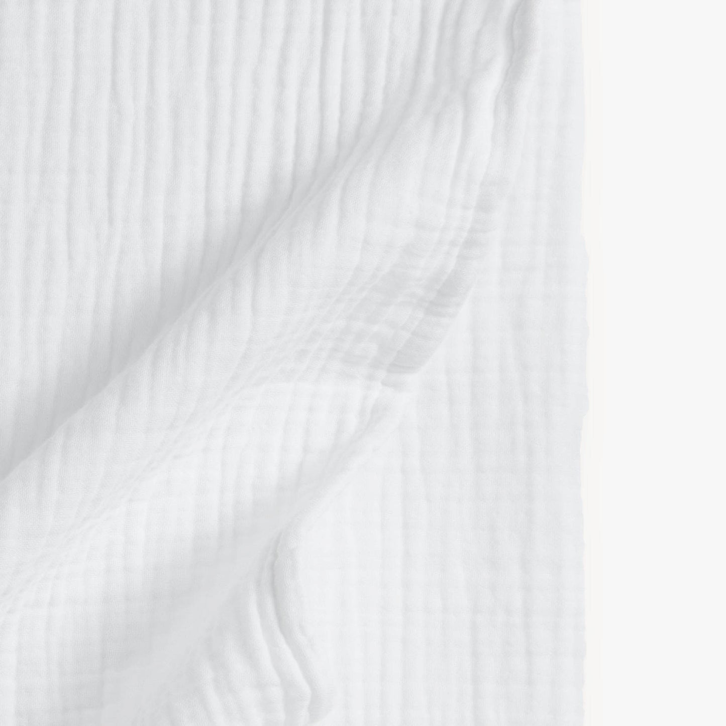 POKOLOKO Crinkle Cotton Baby Blanket #color_crinkle-white