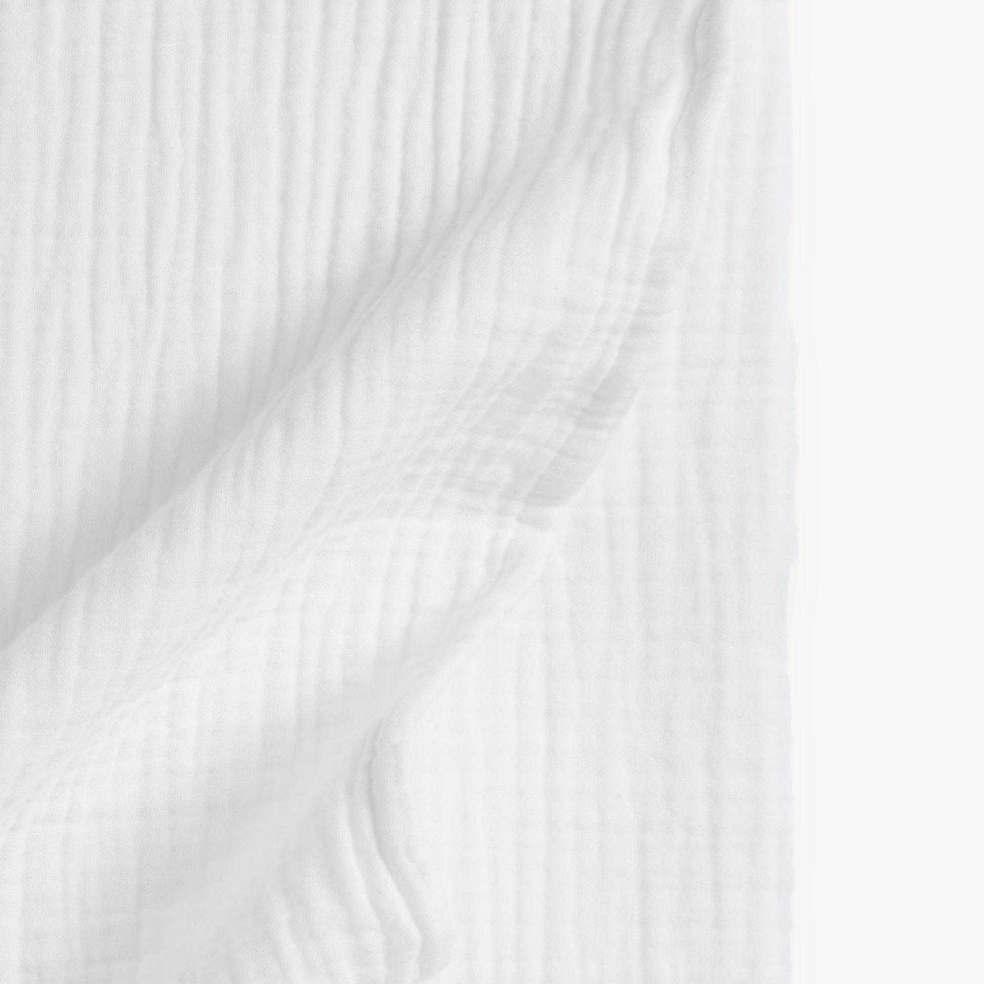 POKOLOKO Crinkle Cotton Baby Blanket #color_crinkle-white