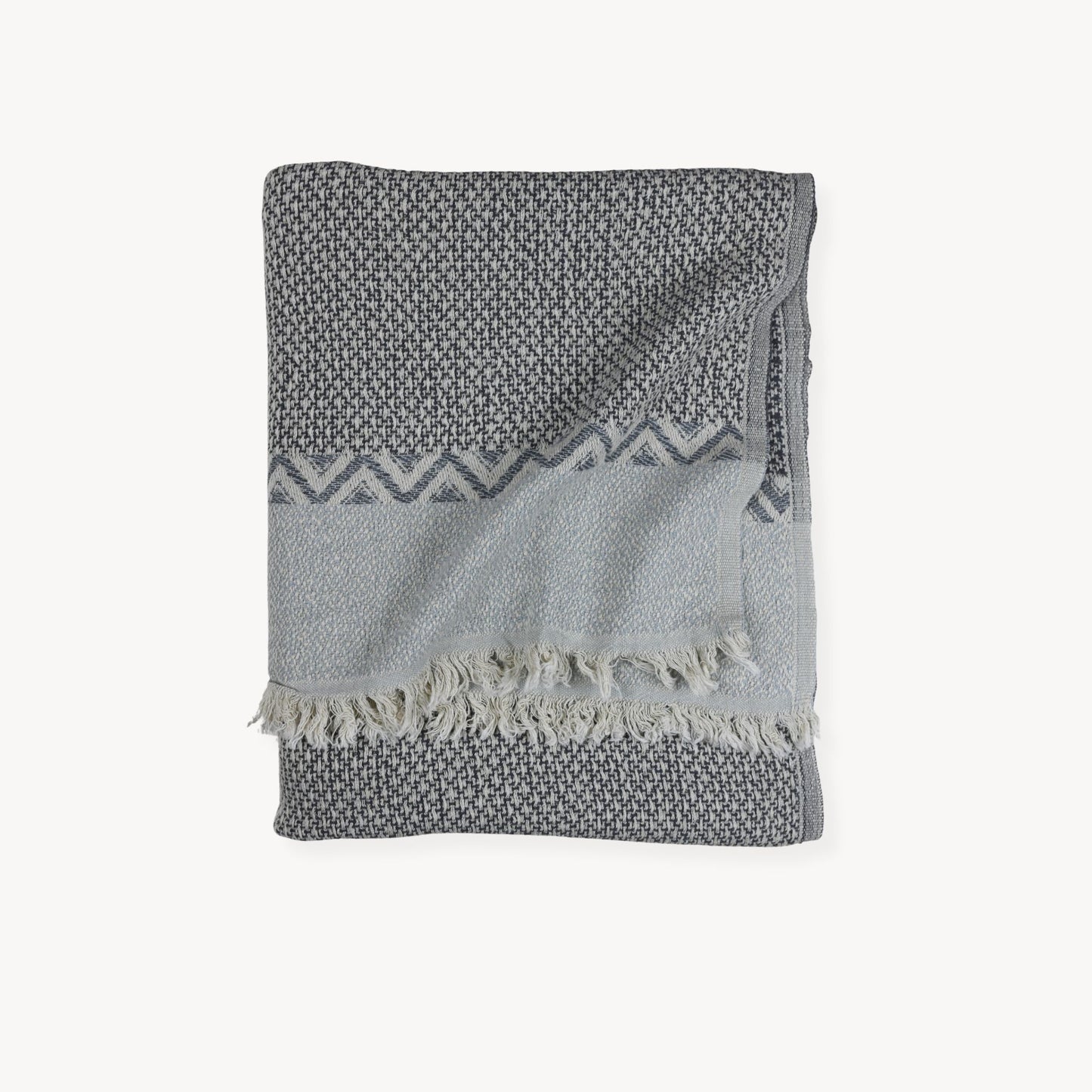 POKOLOKO Canvas Linen Throw