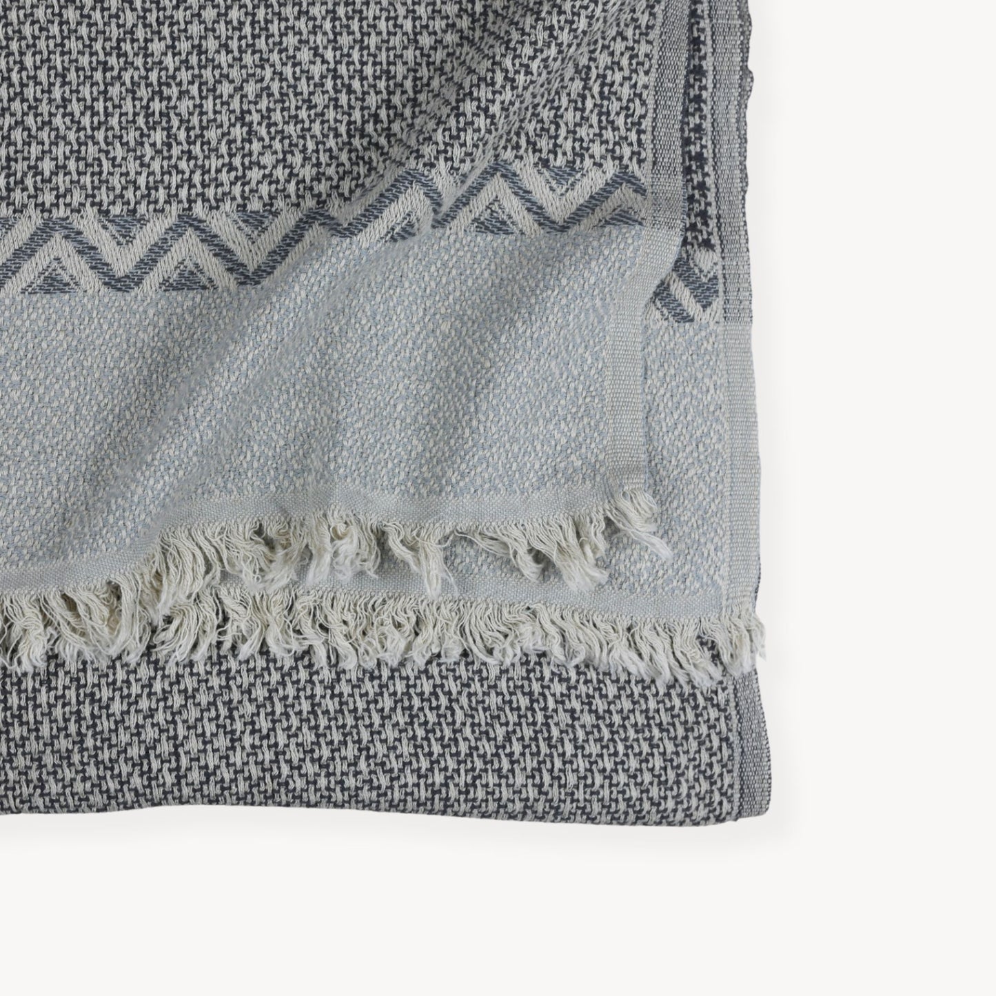 POKOLOKO Canvas Linen Throw