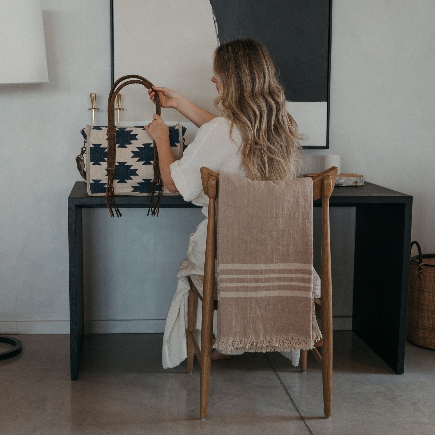 POKOLOKO West Coast Linen Throw