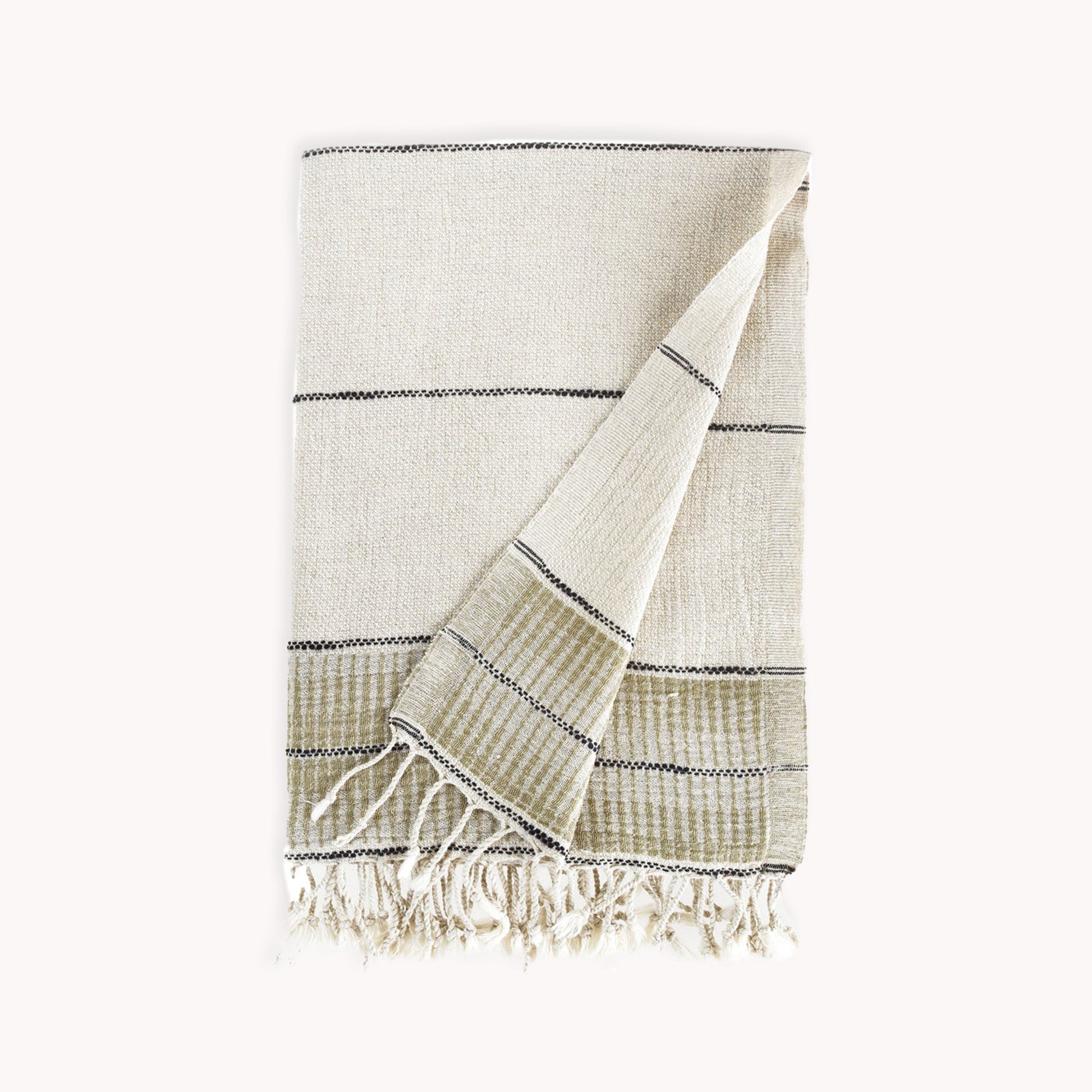 POKOLOKO Element Hand Towel #color_olive