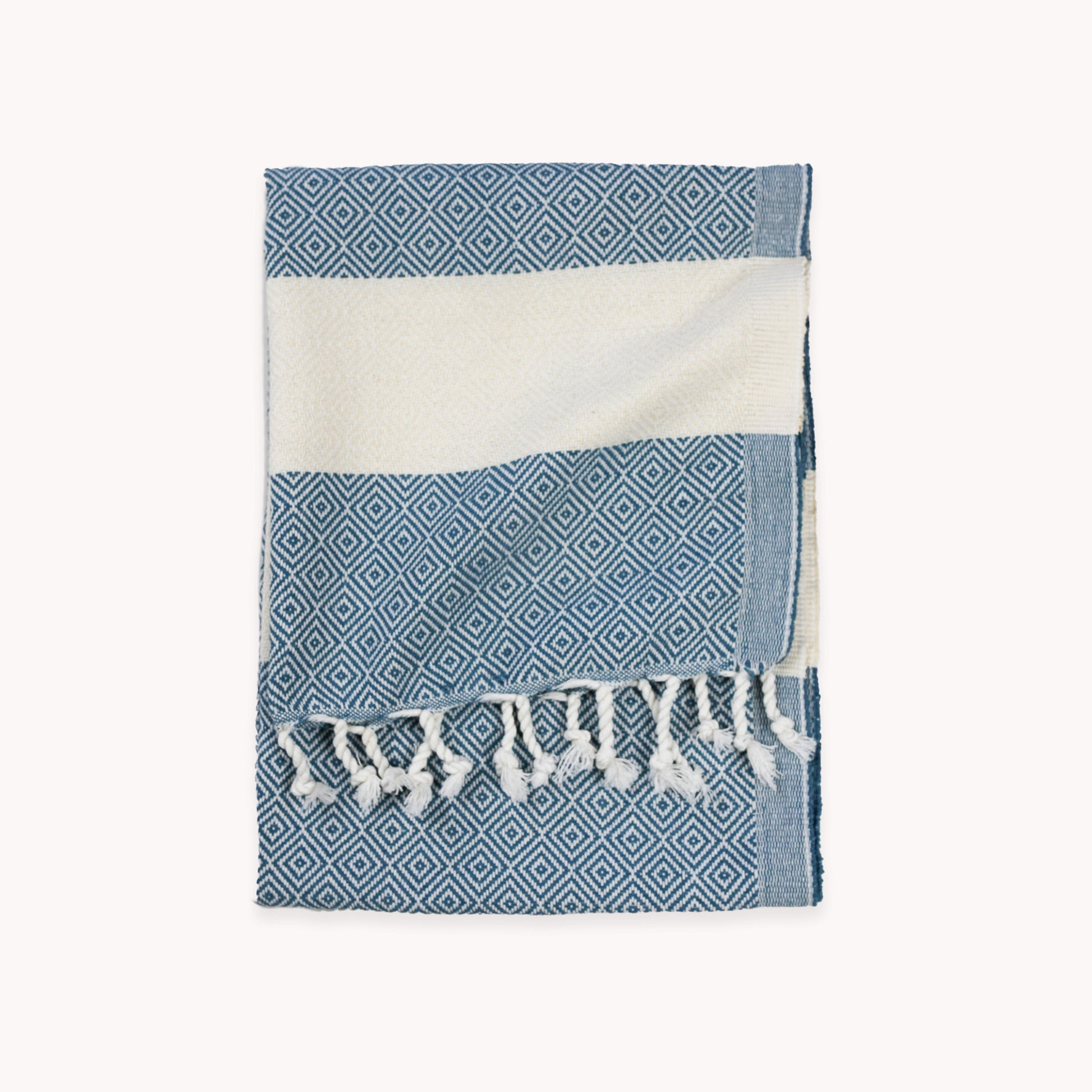 POKOLOKO Diamond Towel #color_prussian-diamond