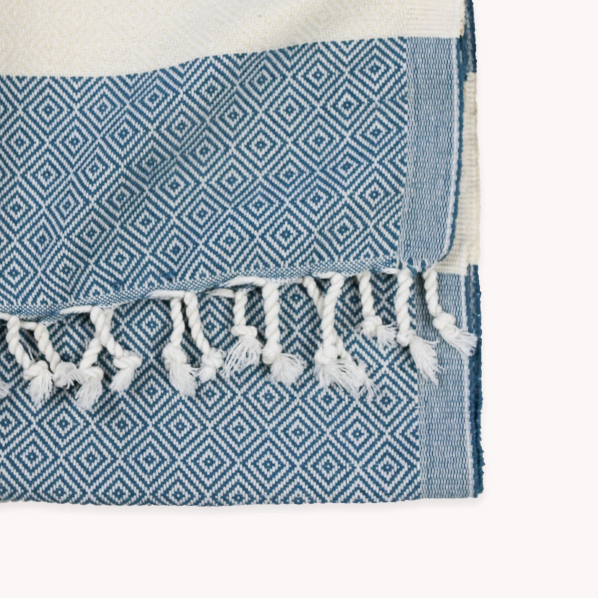 POKOLOKO Diamond Towel #color_prussian-diamond