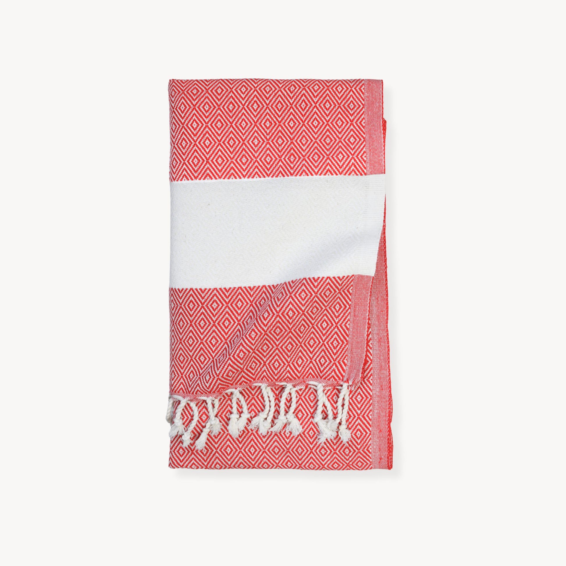 POKOLOKO Diamond Towel #color_red-diamond