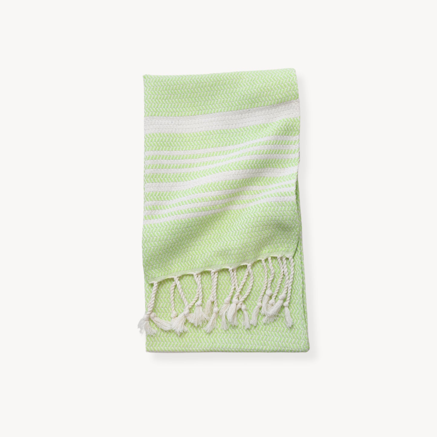 POKOLOKO Diamond Hand Towel #color_kiwi-hasir
