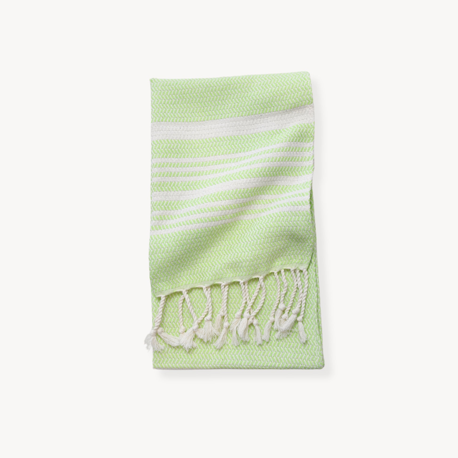 POKOLOKO Diamond Hand Towel #color_kiwi-hasir