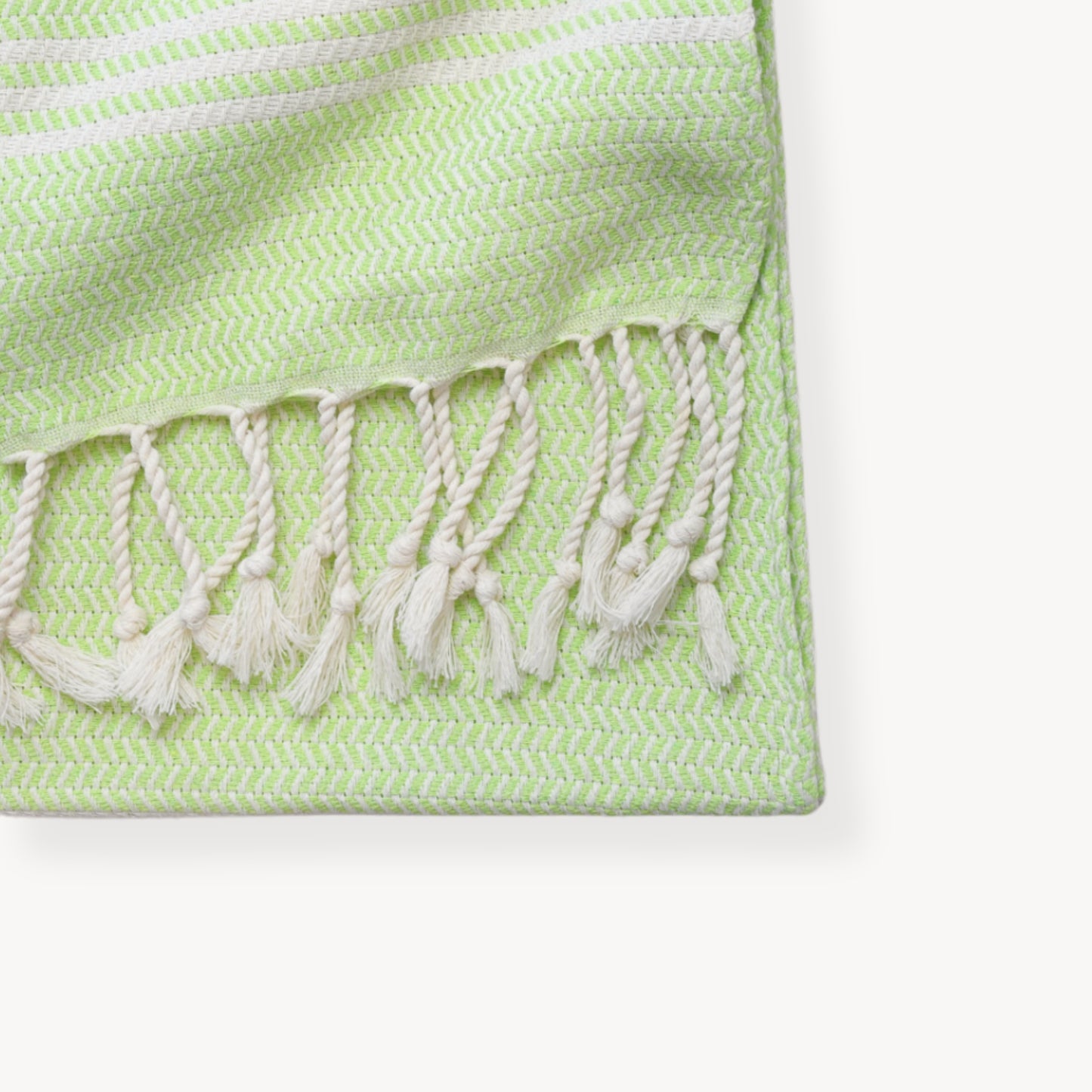 POKOLOKO Diamond Hand Towel #color_kiwi-hasir