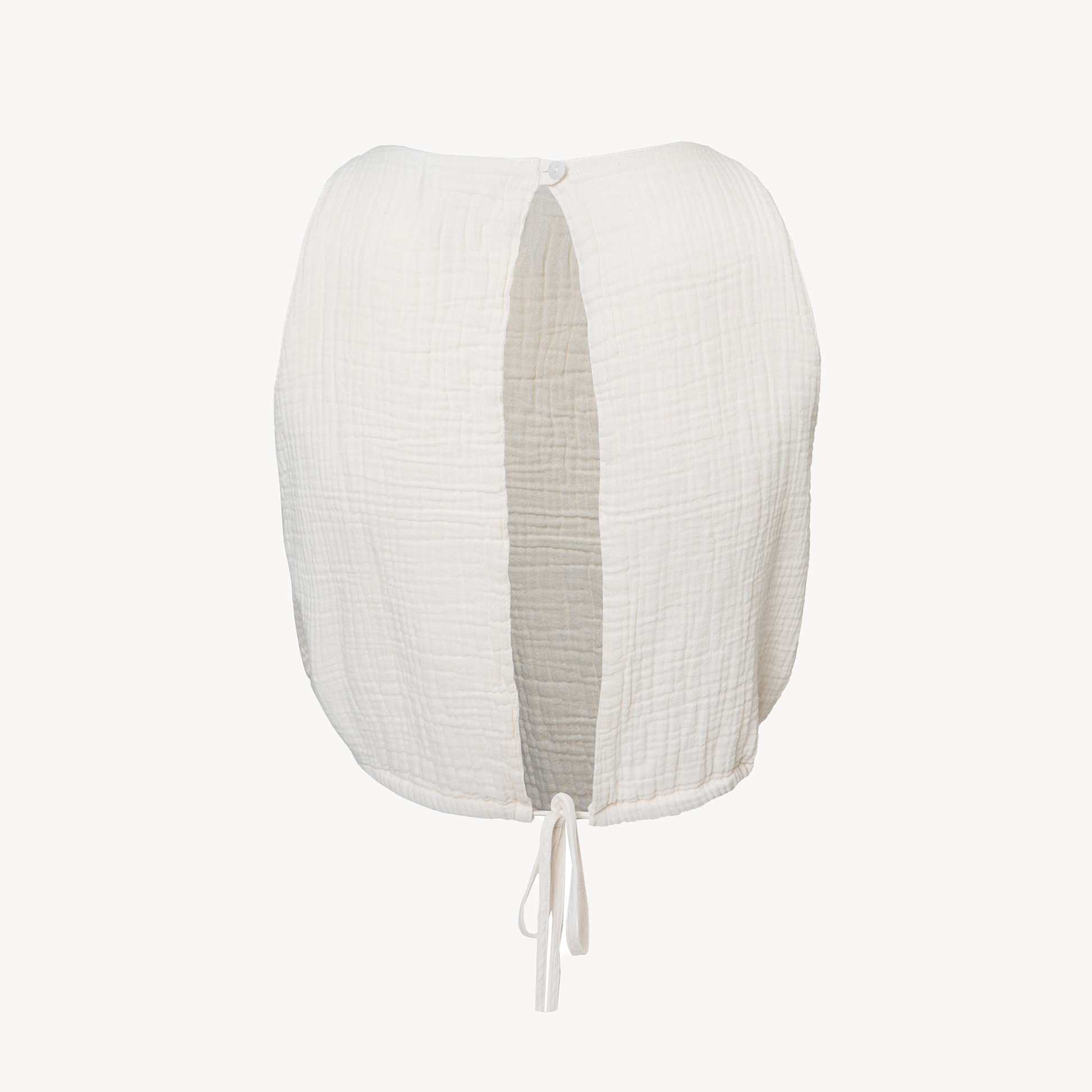 POKOLOKO Crinkle Keyhole Tank #color_crinkle-cream