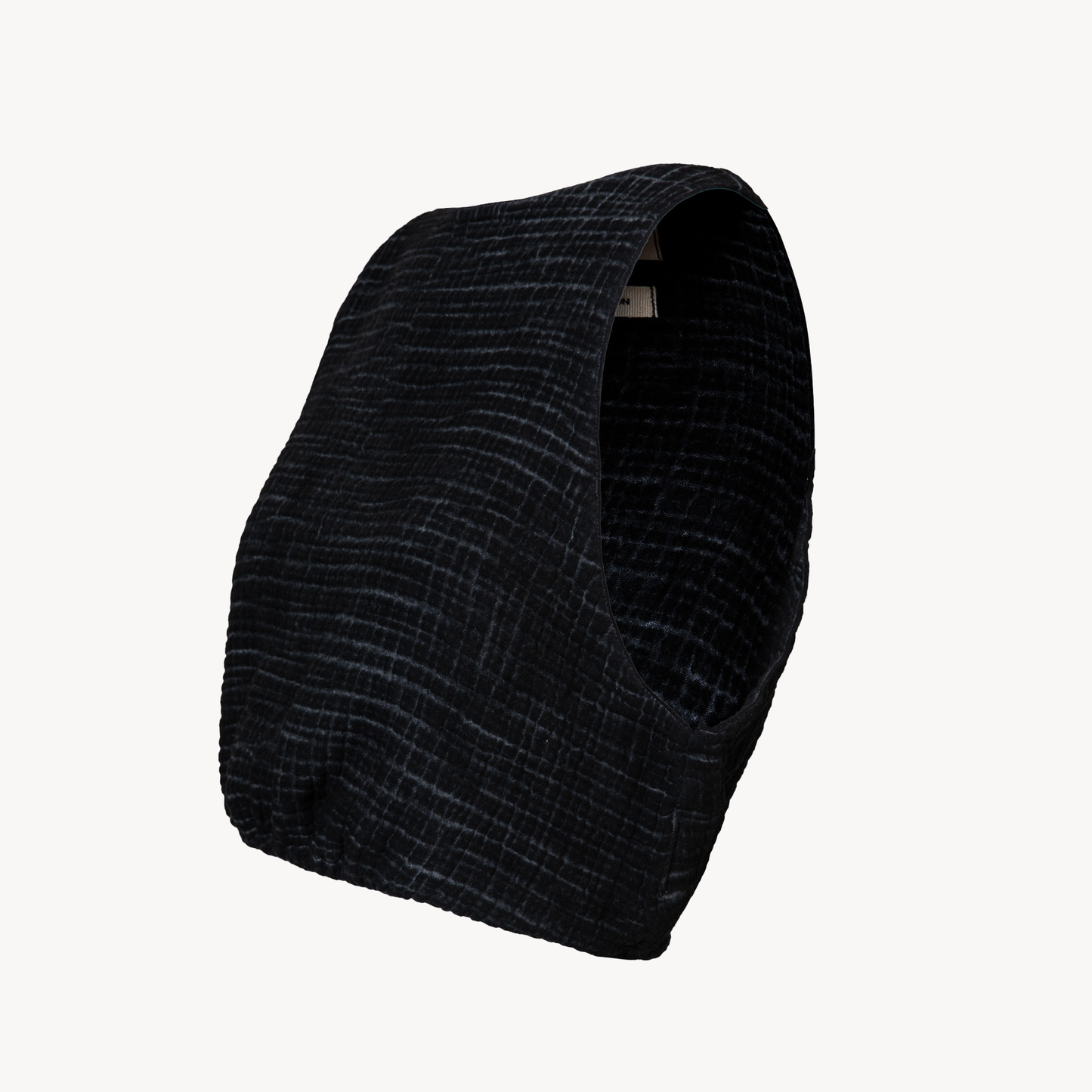 POKOLOKO Crinkle Keyhole Tank #color_crinkle-black