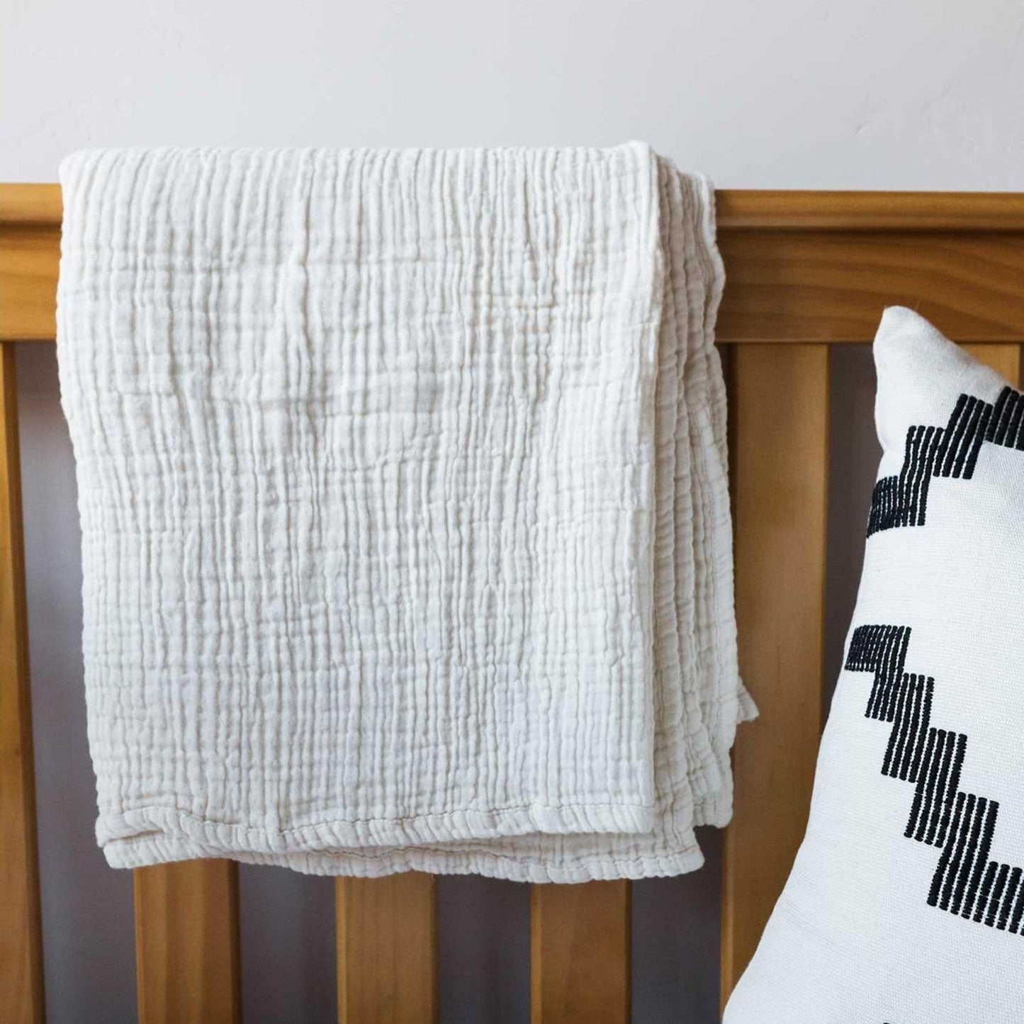 POKOLOKO Crinkle Cotton Baby Blanket #color_crinkle-natural