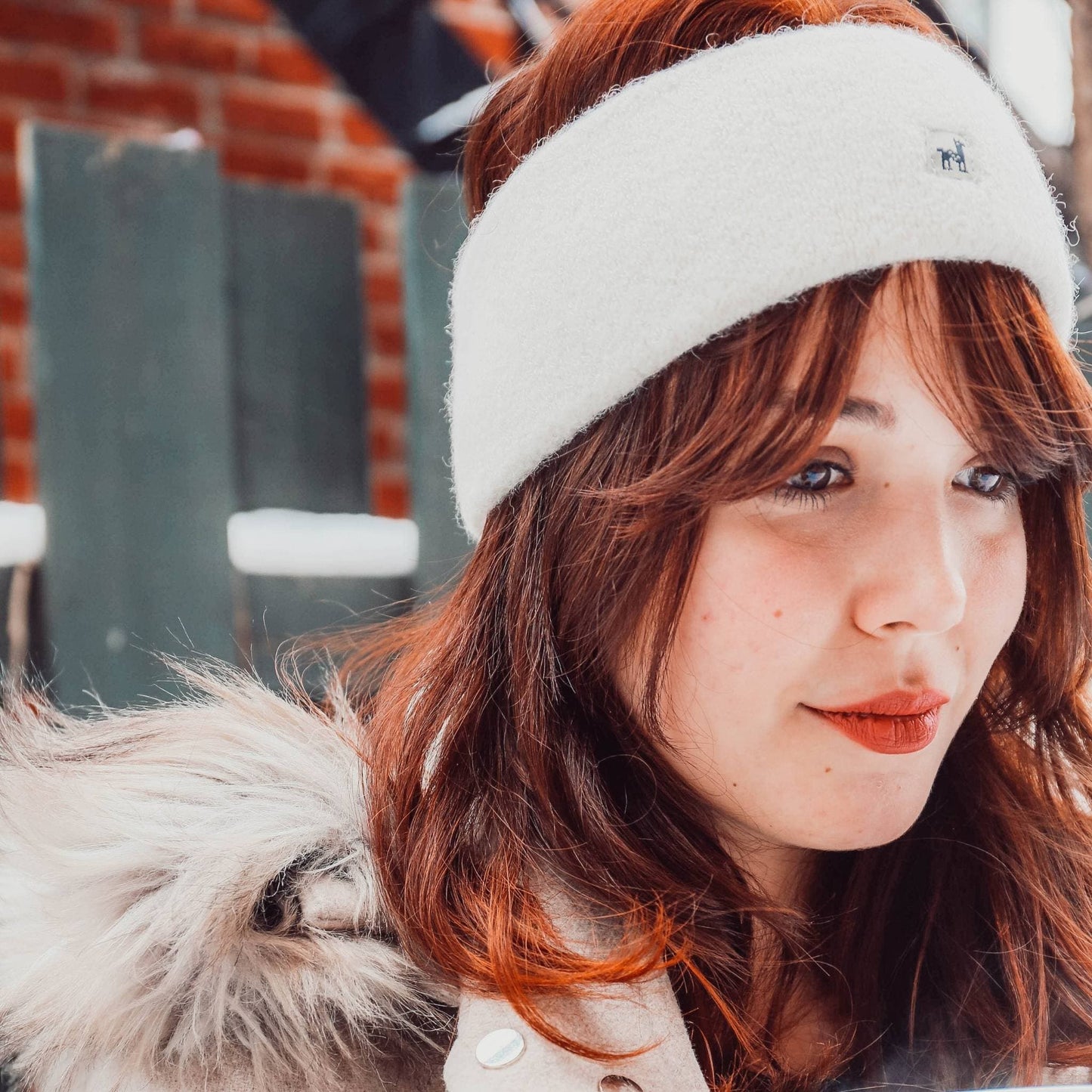 POKOLOKO Baby Alpaca Headband #color_ivory-headband