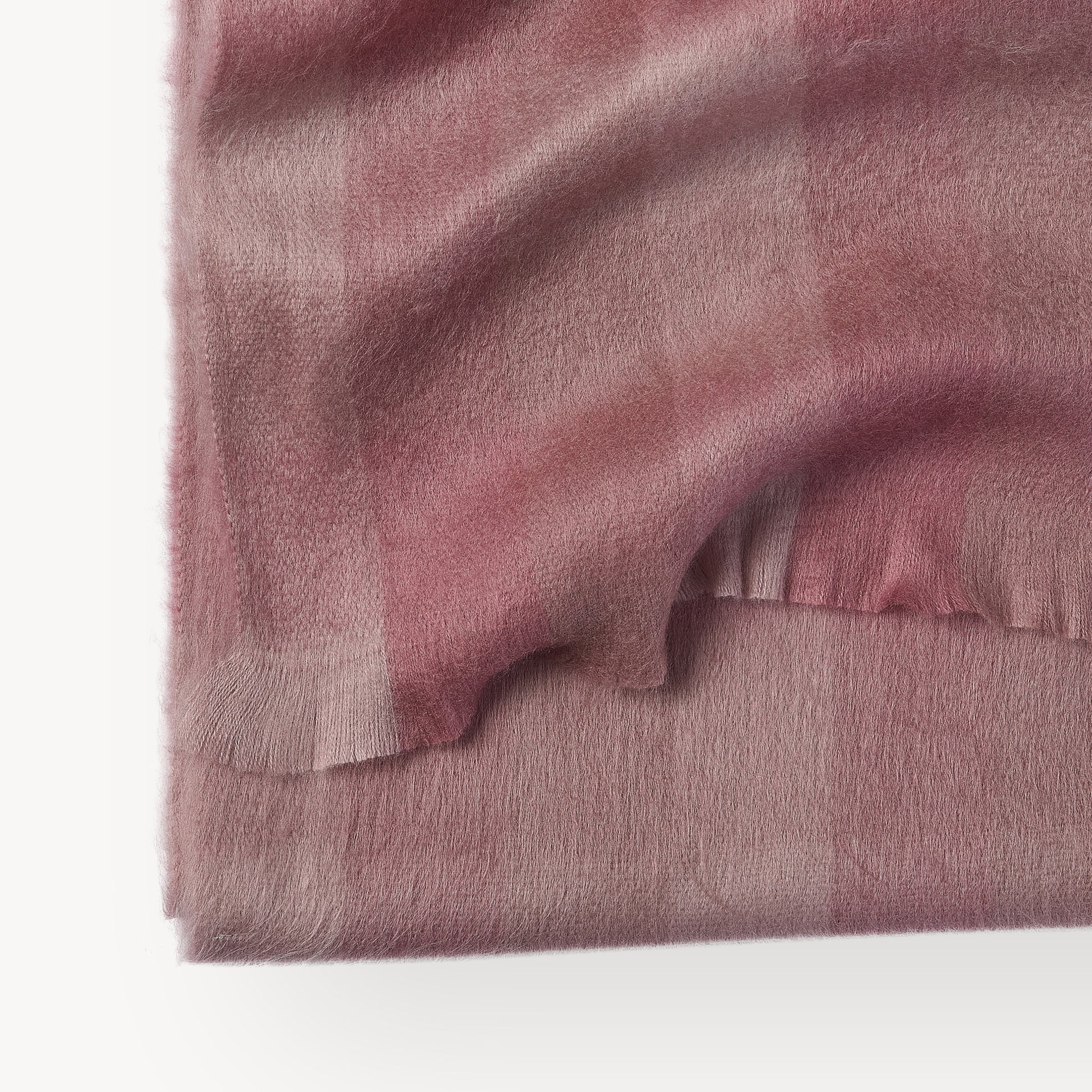 POKOLOKO Alpaca Seamless Check Scarf #color_bloom-check