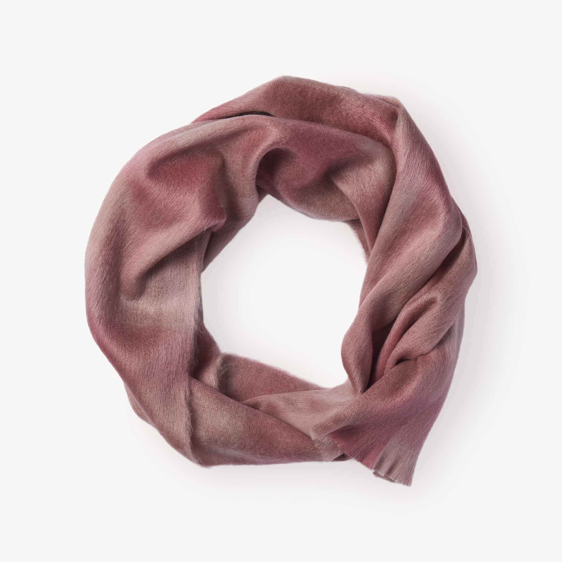 POKOLOKO Alpaca Seamless Check Scarf #color_bloom-check