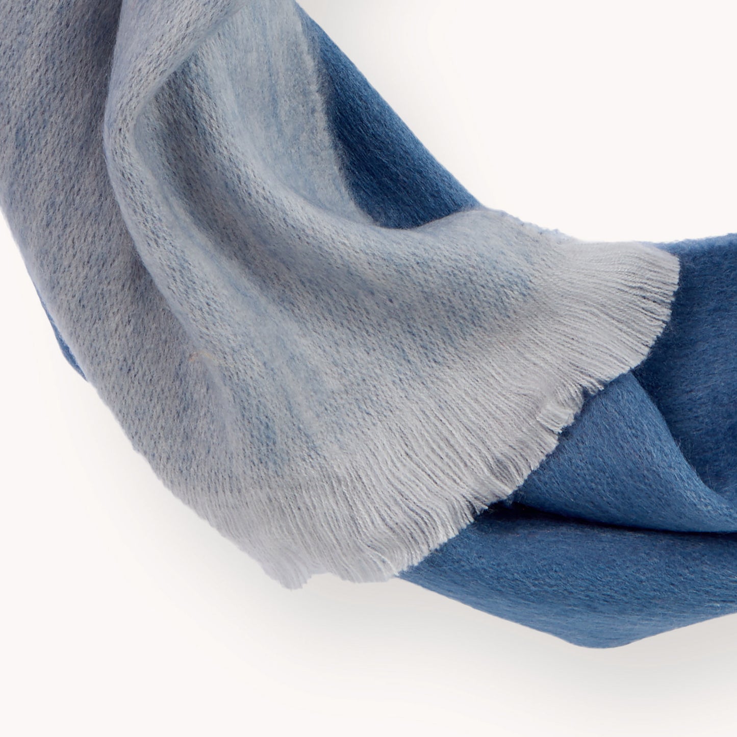 POKOLOKO Reversible Alpaca Seamless Scarf #color_low-tide