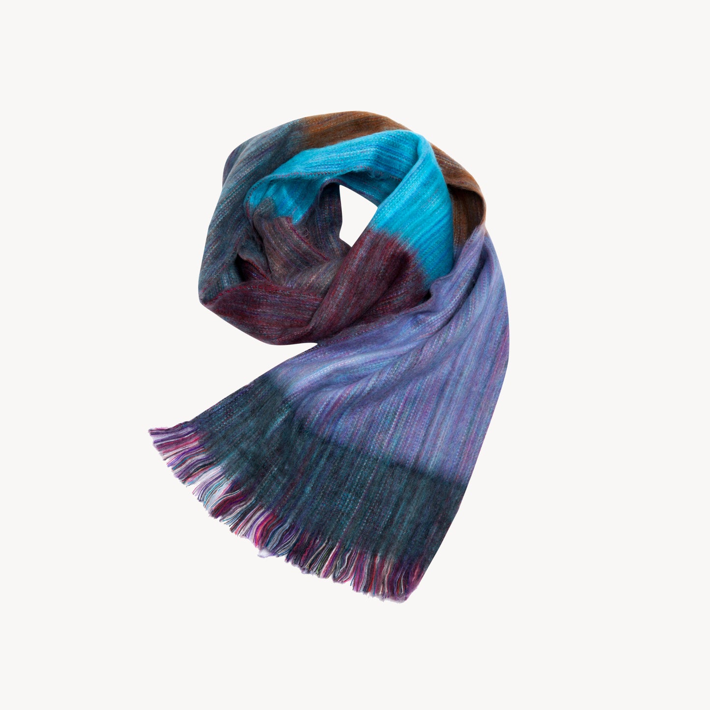 POKOLOKO Mood Alpaca Seamless Scarf #color_opal-mood