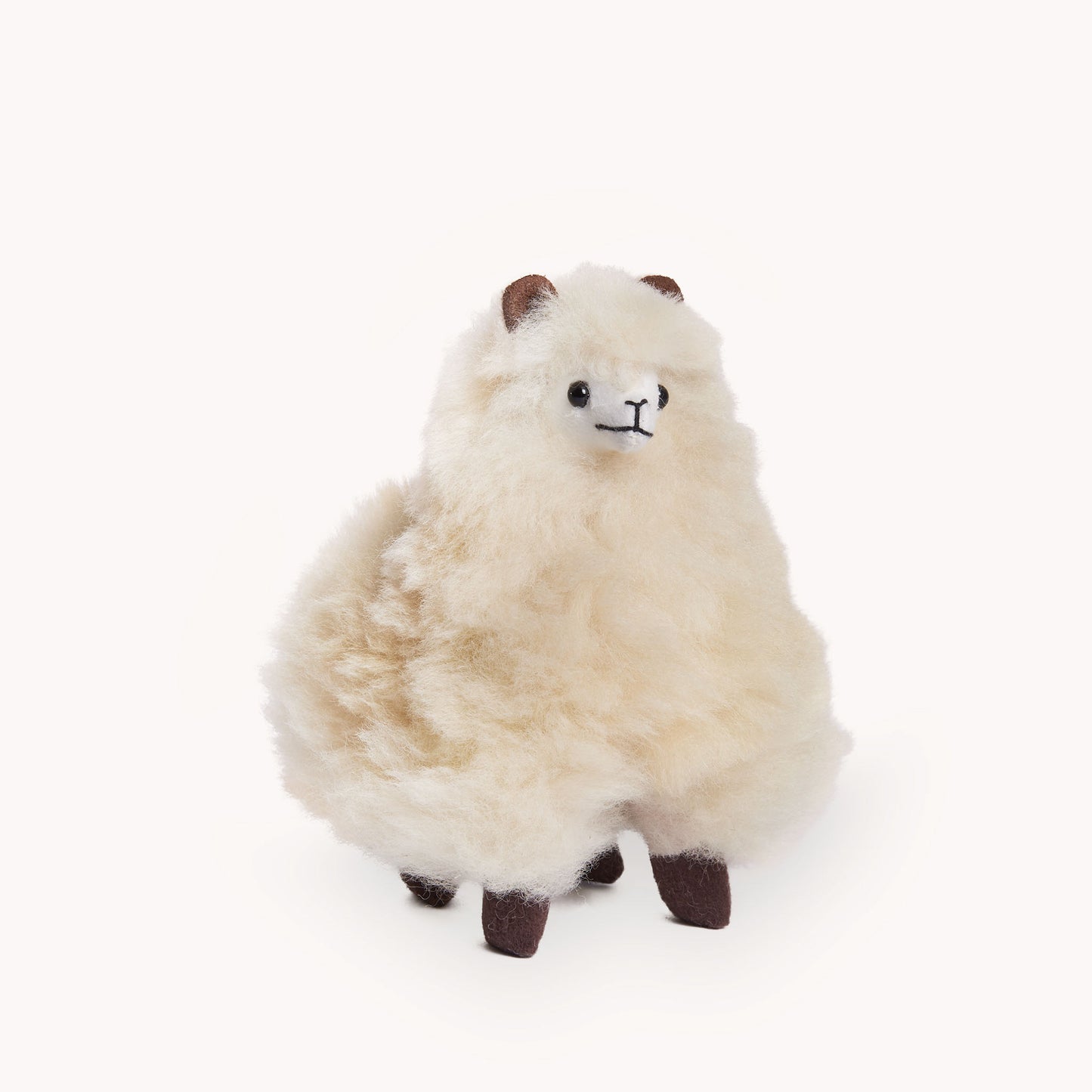 POKOLOKO Alpaca Fur Standing Alpaca #color_beige
