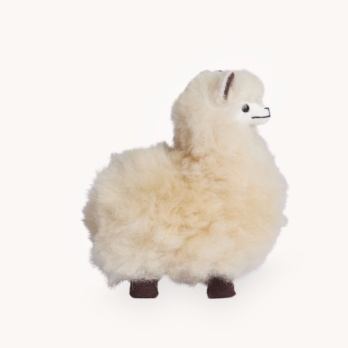 POKOLOKO Alpaca Fur Standing Alpaca #color_beige