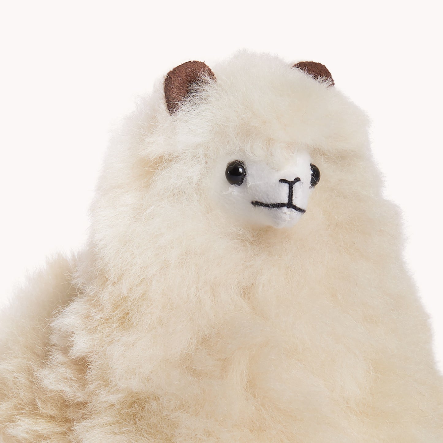 POKOLOKO Alpaca Fur Standing Alpaca #color_beige