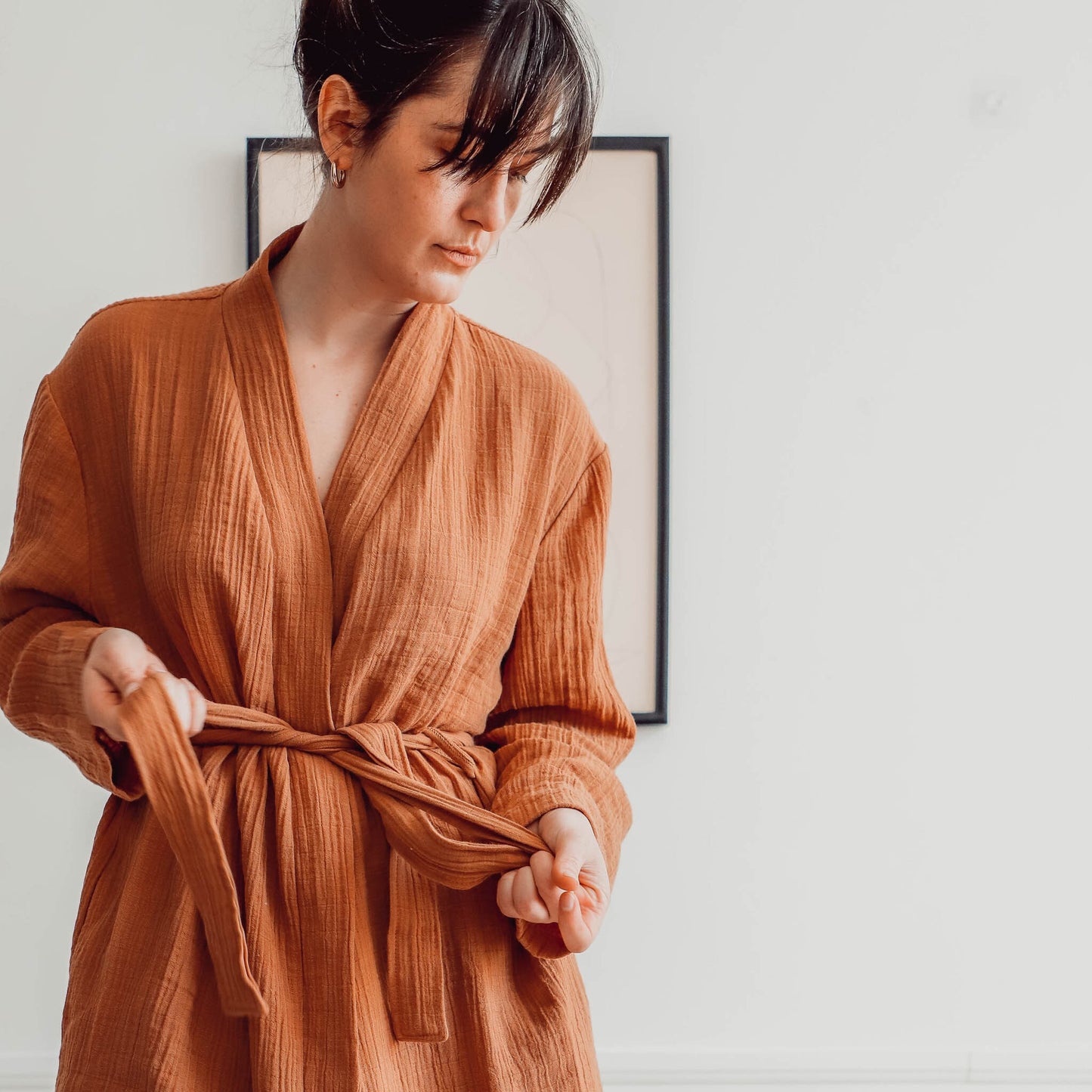POKOLOKO Amelia Robe #color_maple-terracotta