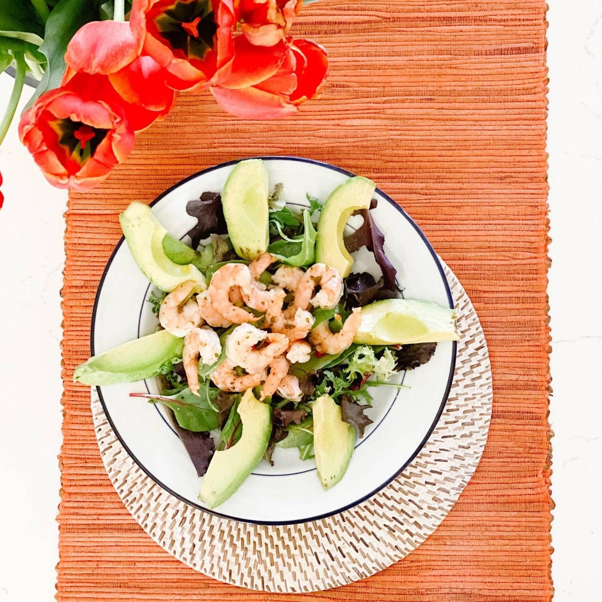 POKOLOKO Charger Placemat #color_charger-placemat-white-wash