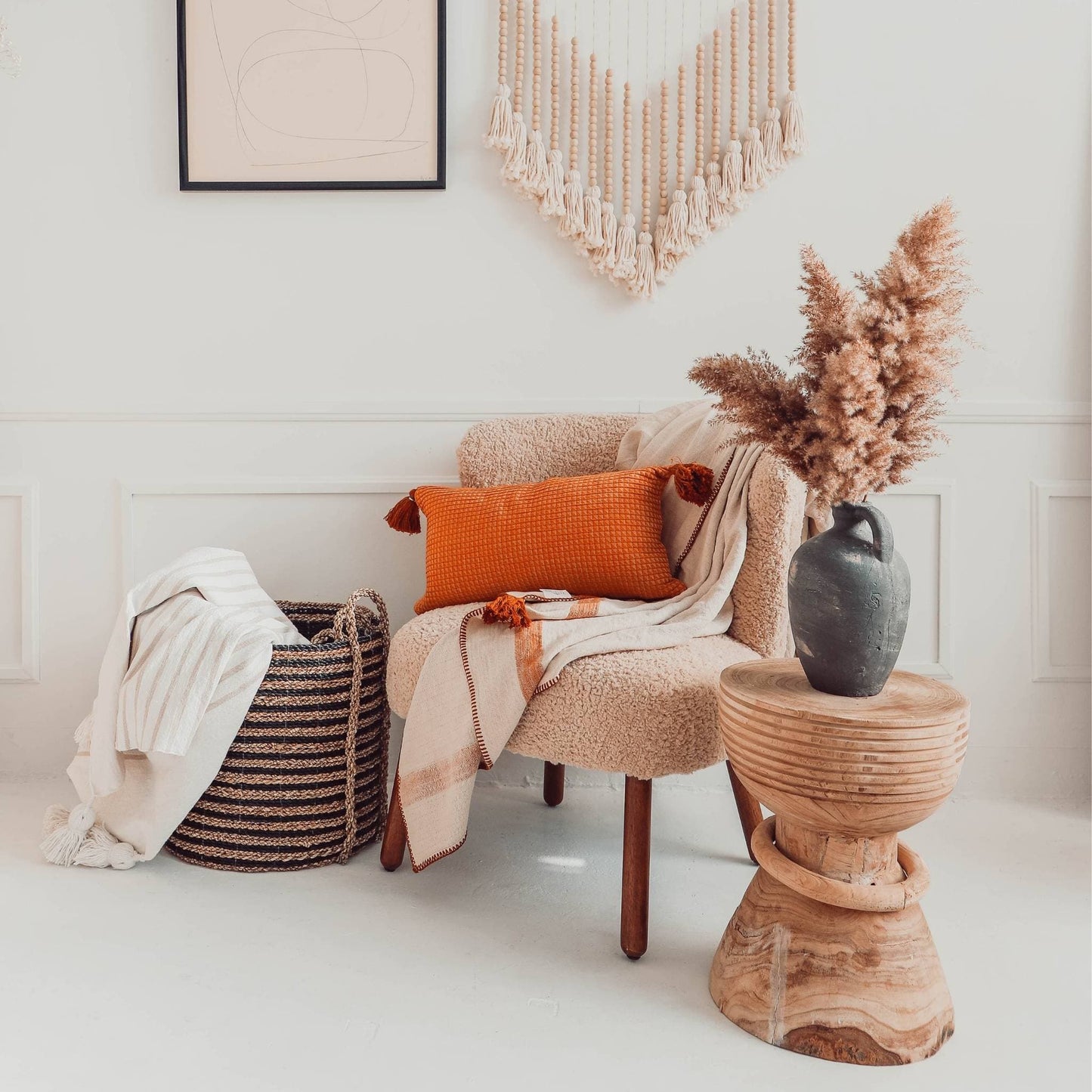 POKOLOKO Chelsea Throw #color_chelsea-sandstone