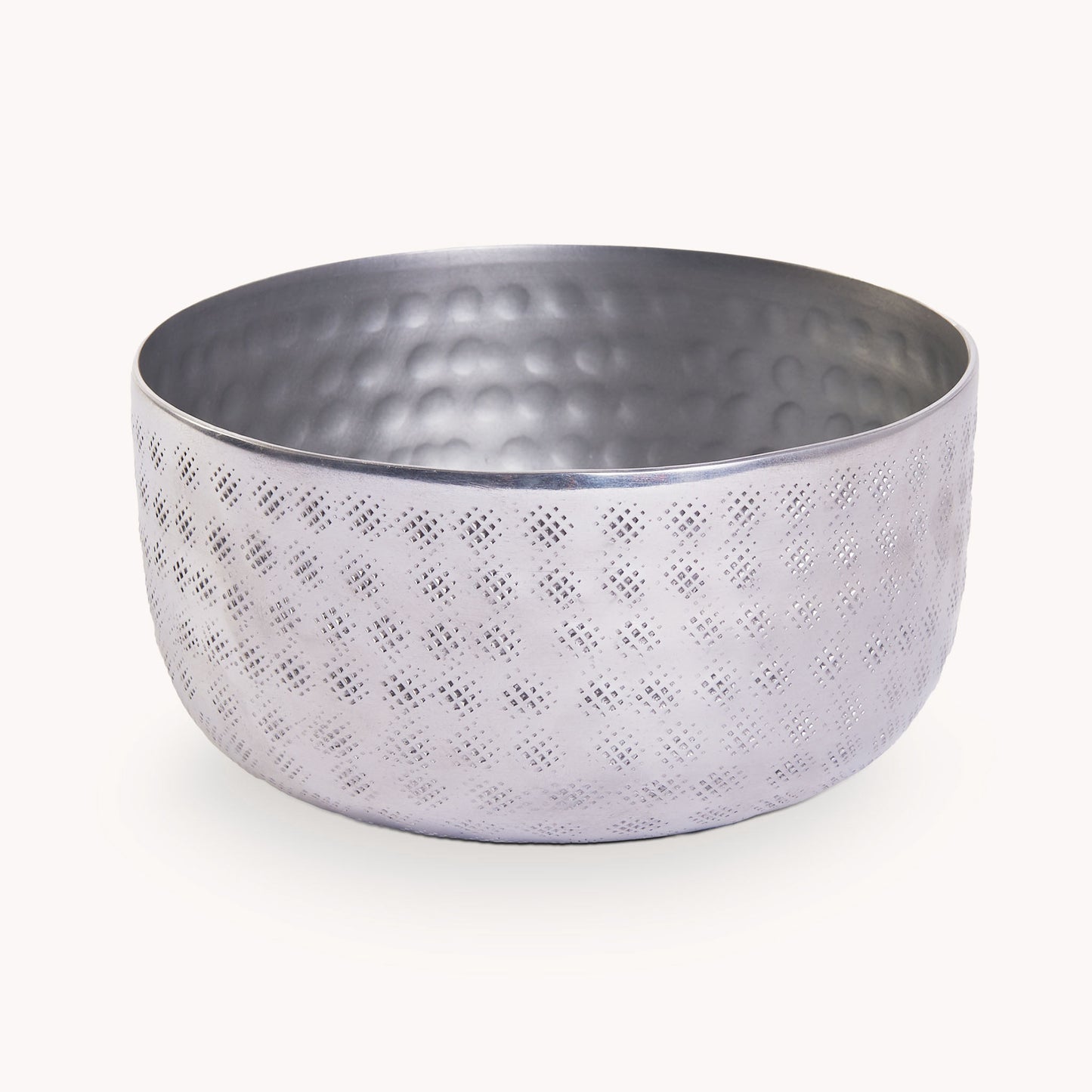 POKOLOKO Silver Hammered Bowl - Set of 3