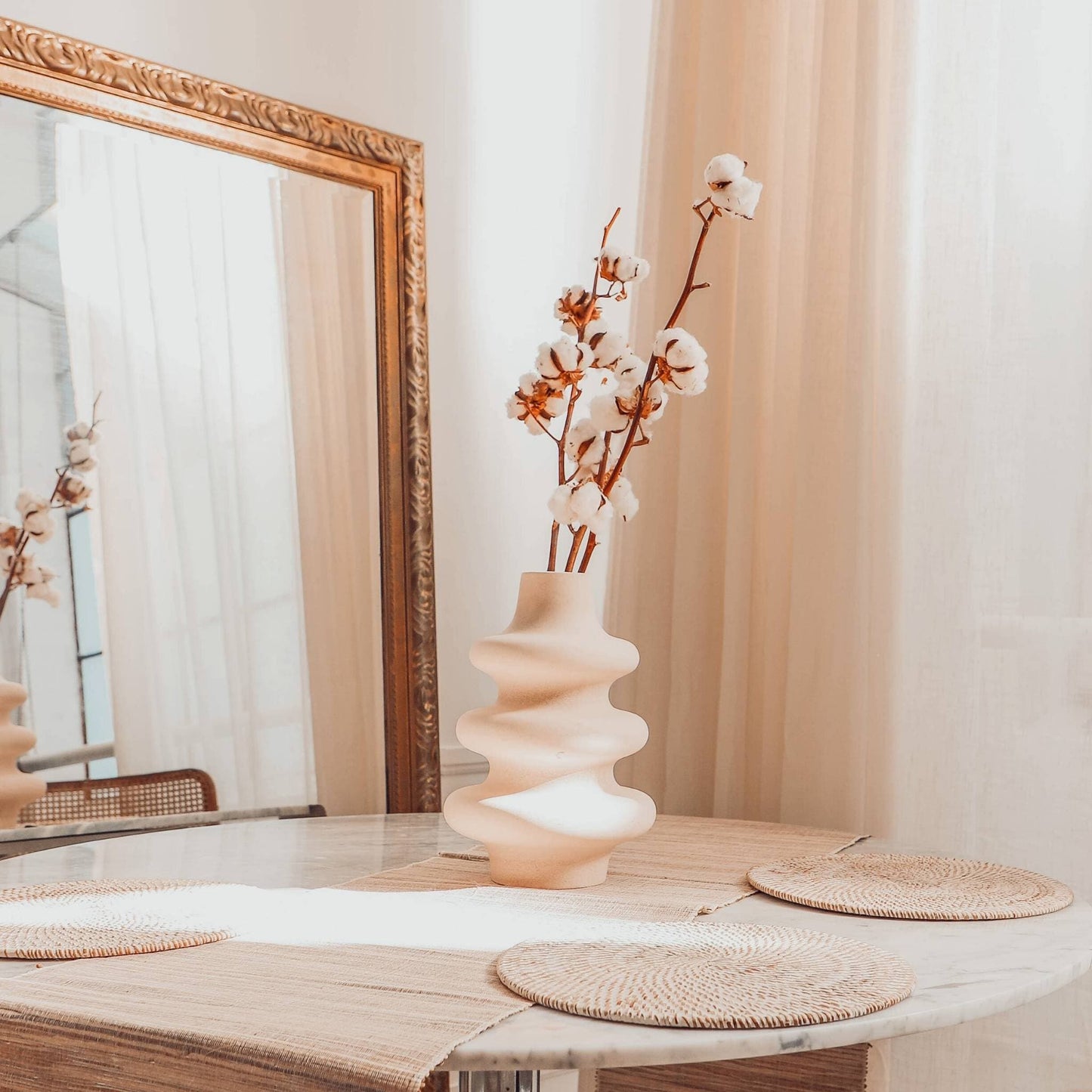 Hyacinth Table Runner #color_natural-hyacinth
