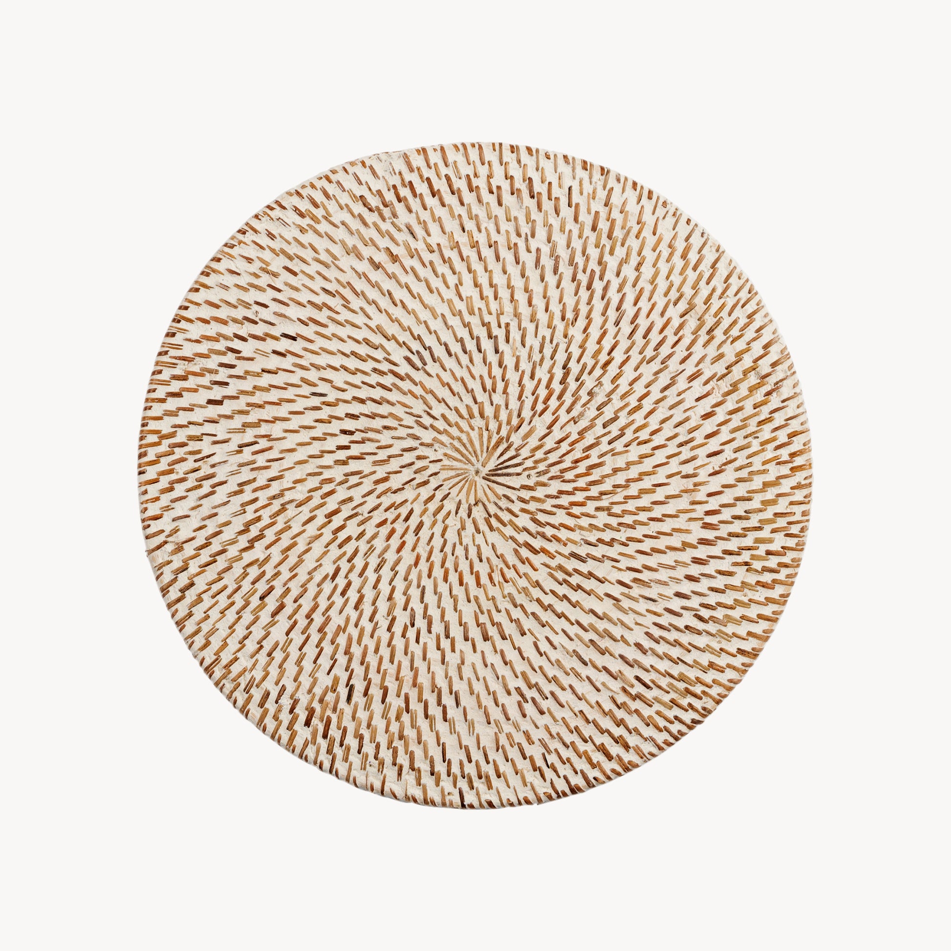 POKOLOKO Charger Placemat #color_charger-placemat-white-wash