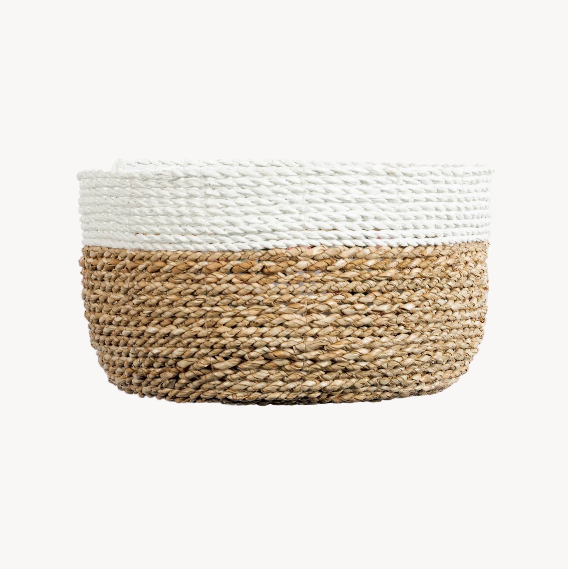 POKOLOKO Bowl Basket #color_white-natural