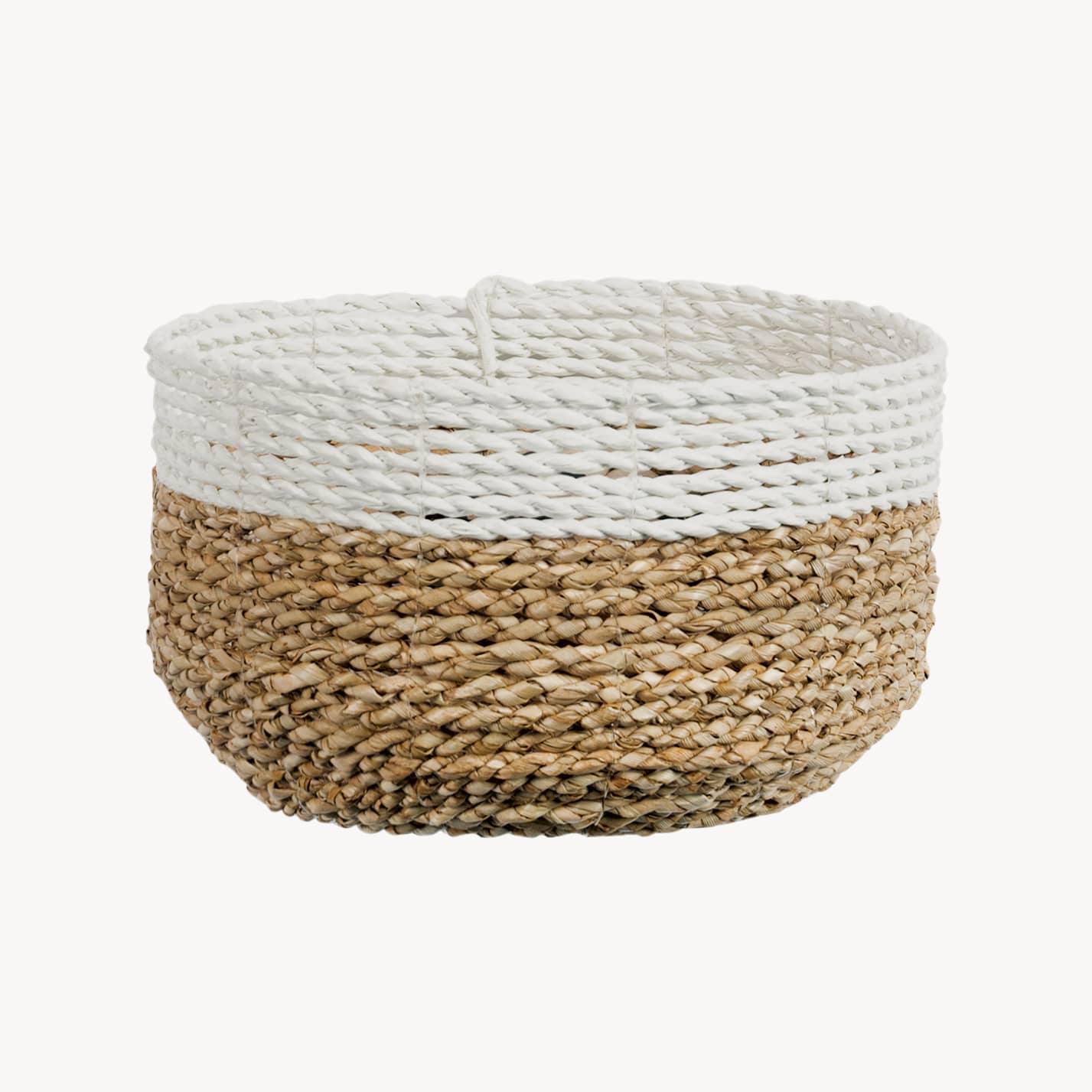 POKOLOKO Bowl Basket #color_white-natural