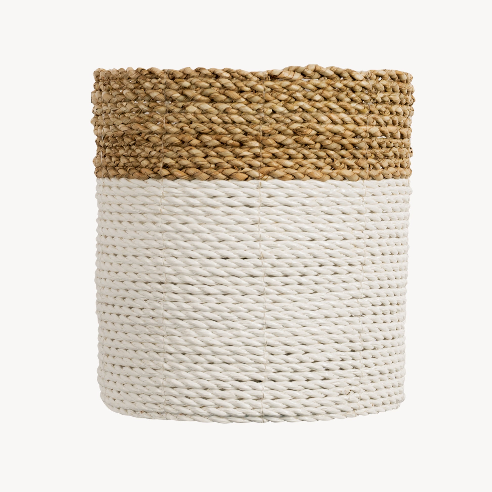 POKOLOKO Plant Basket #color_white-natural