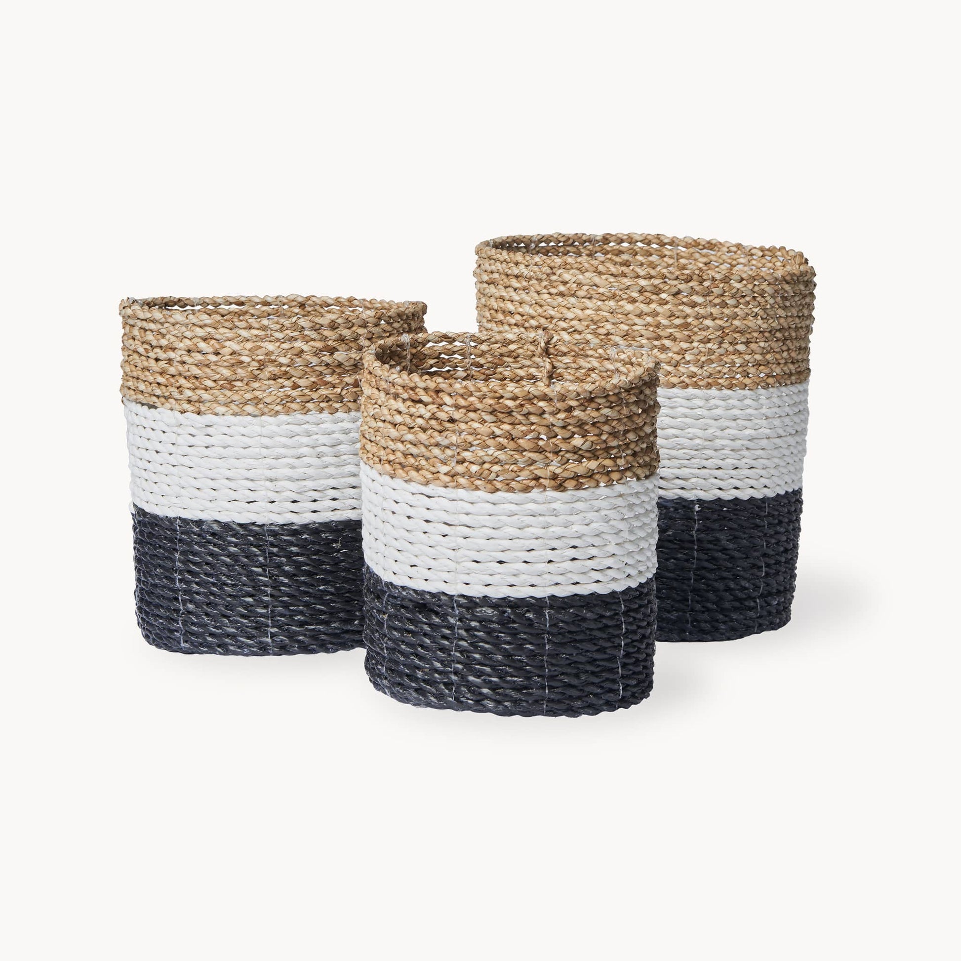 POKOLOKO Plant Basket #color_triple-stripe
