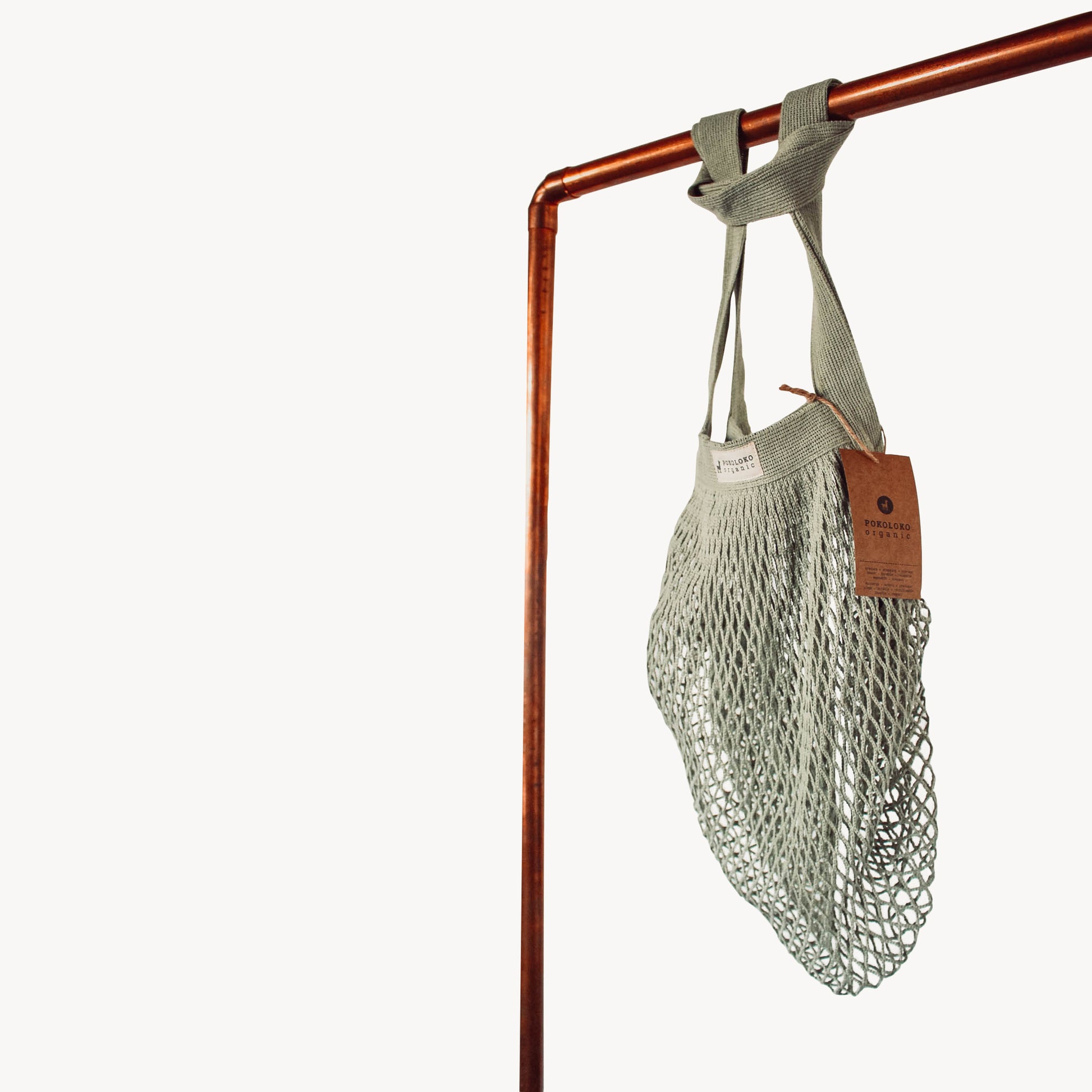 POKOLOKO Organic Net Eco Bag #color_sage-green